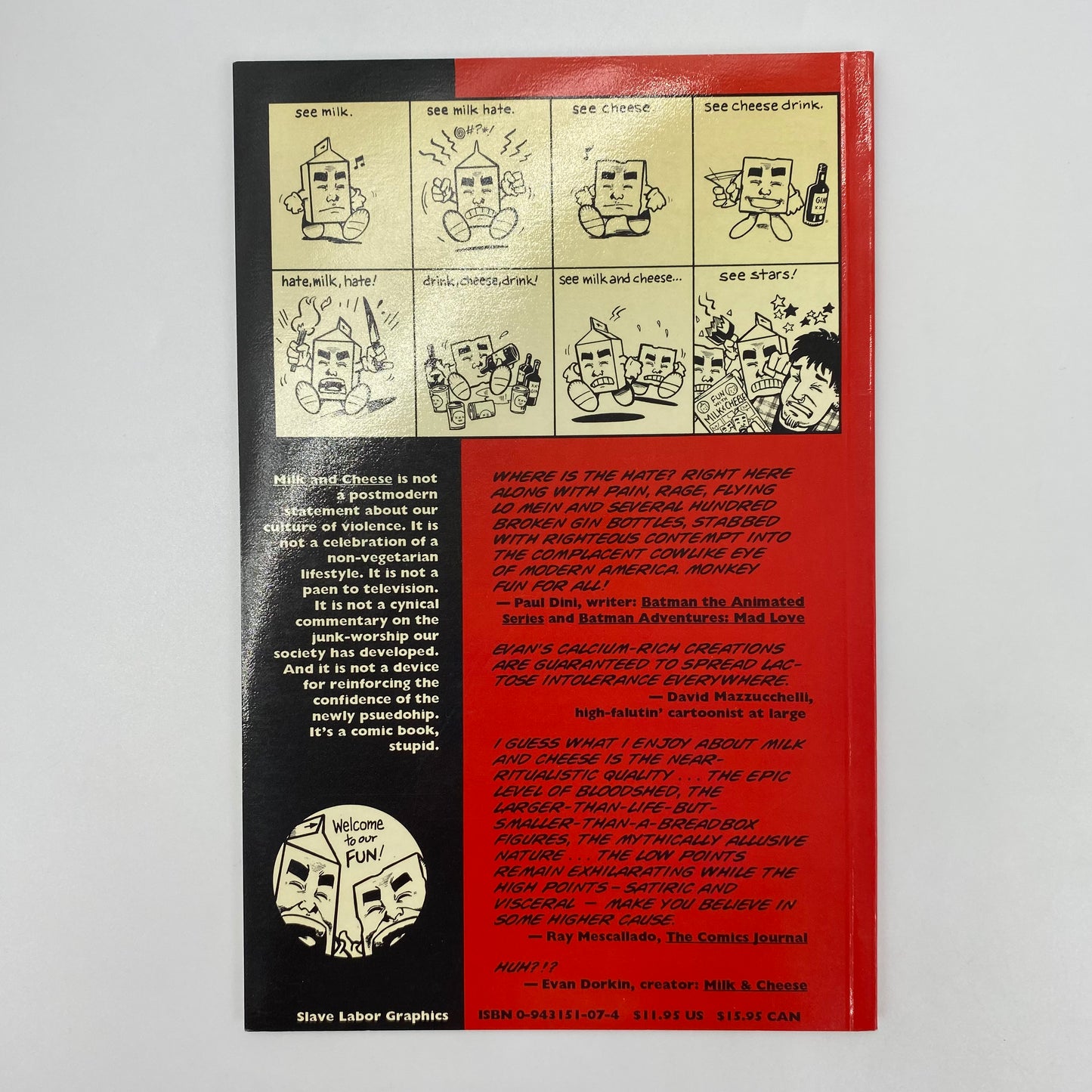 The Fun with Milk & Cheese 3rd edition TPB (1995) SLG