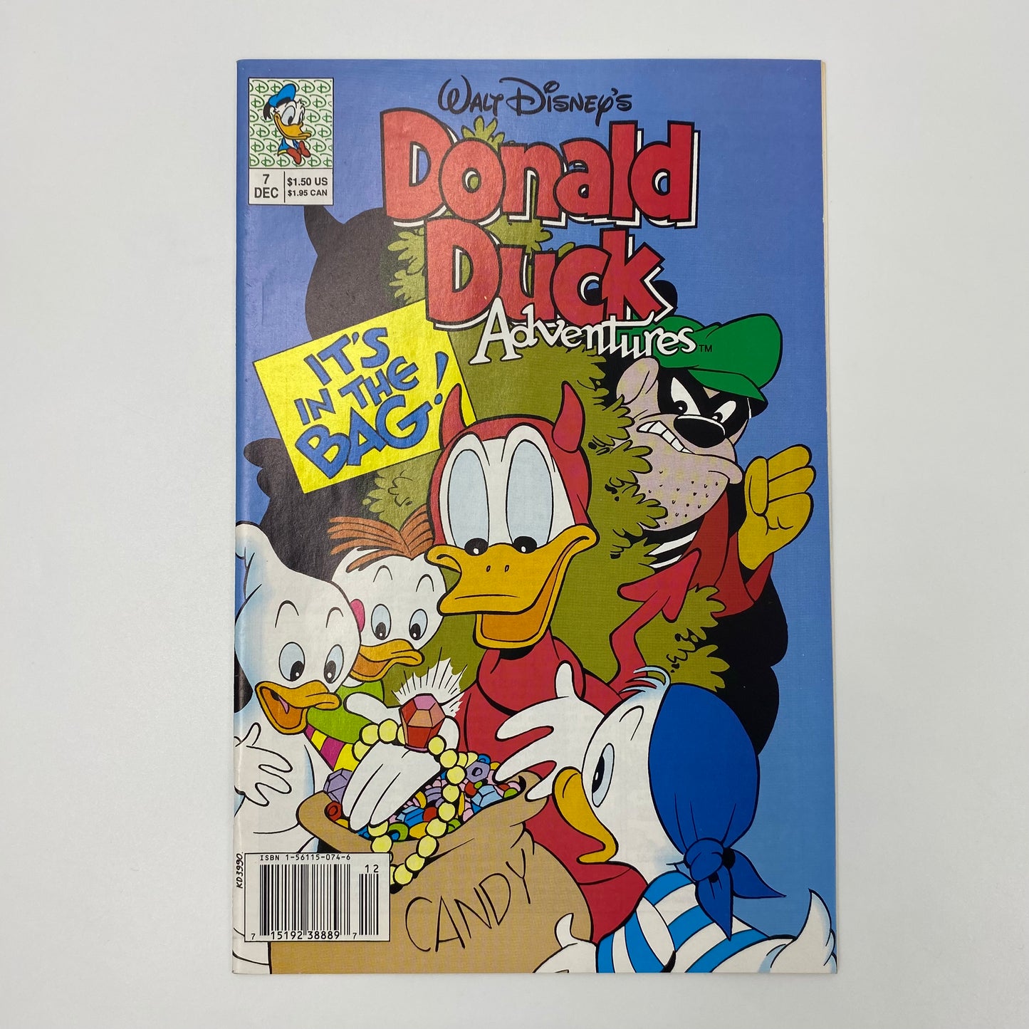 Walt Disney’s Donald Duck Adventures #7 (1990) Walt Disney (FN)