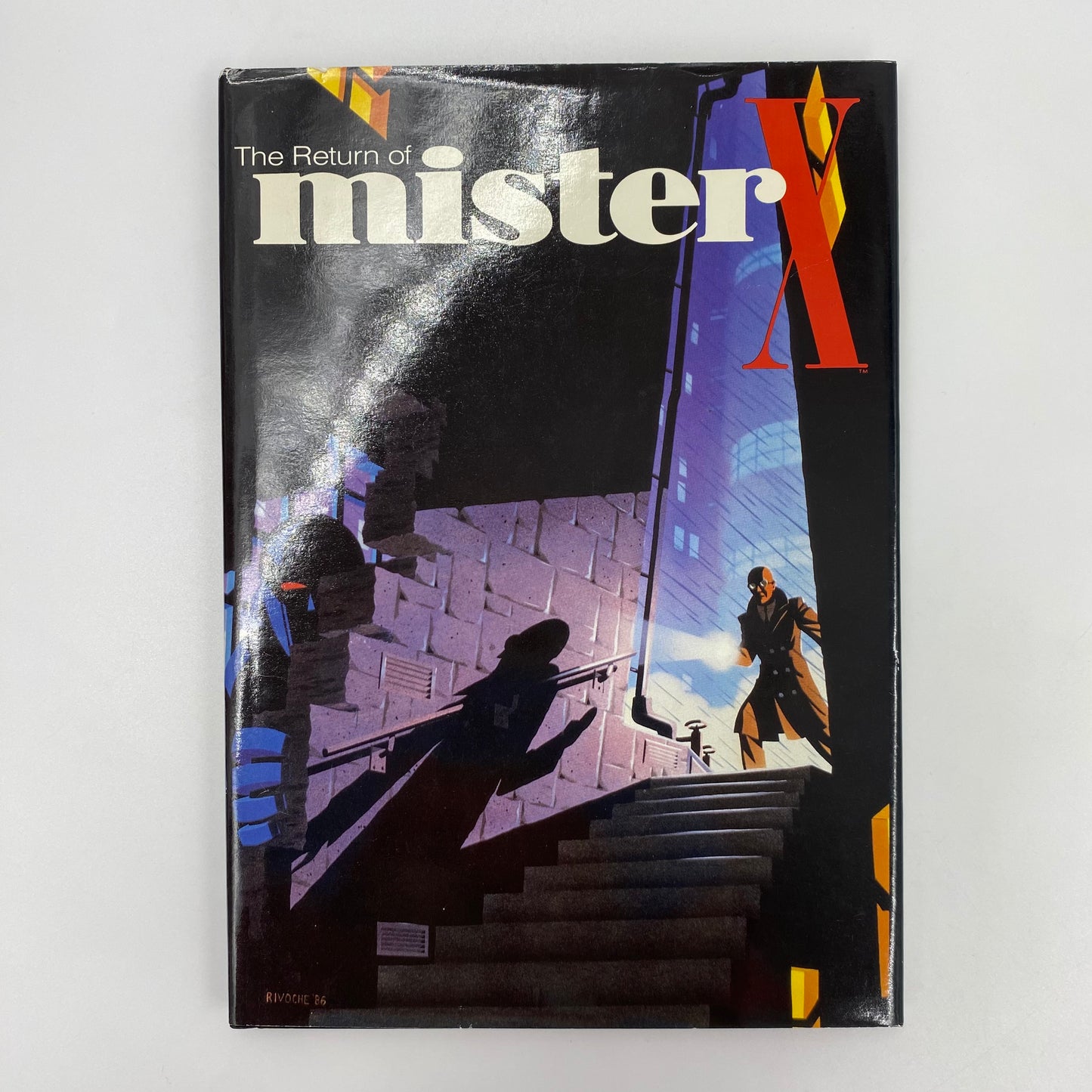 The Return of Mister X HC (1986) Graphitti SIGNED & NUMBERED