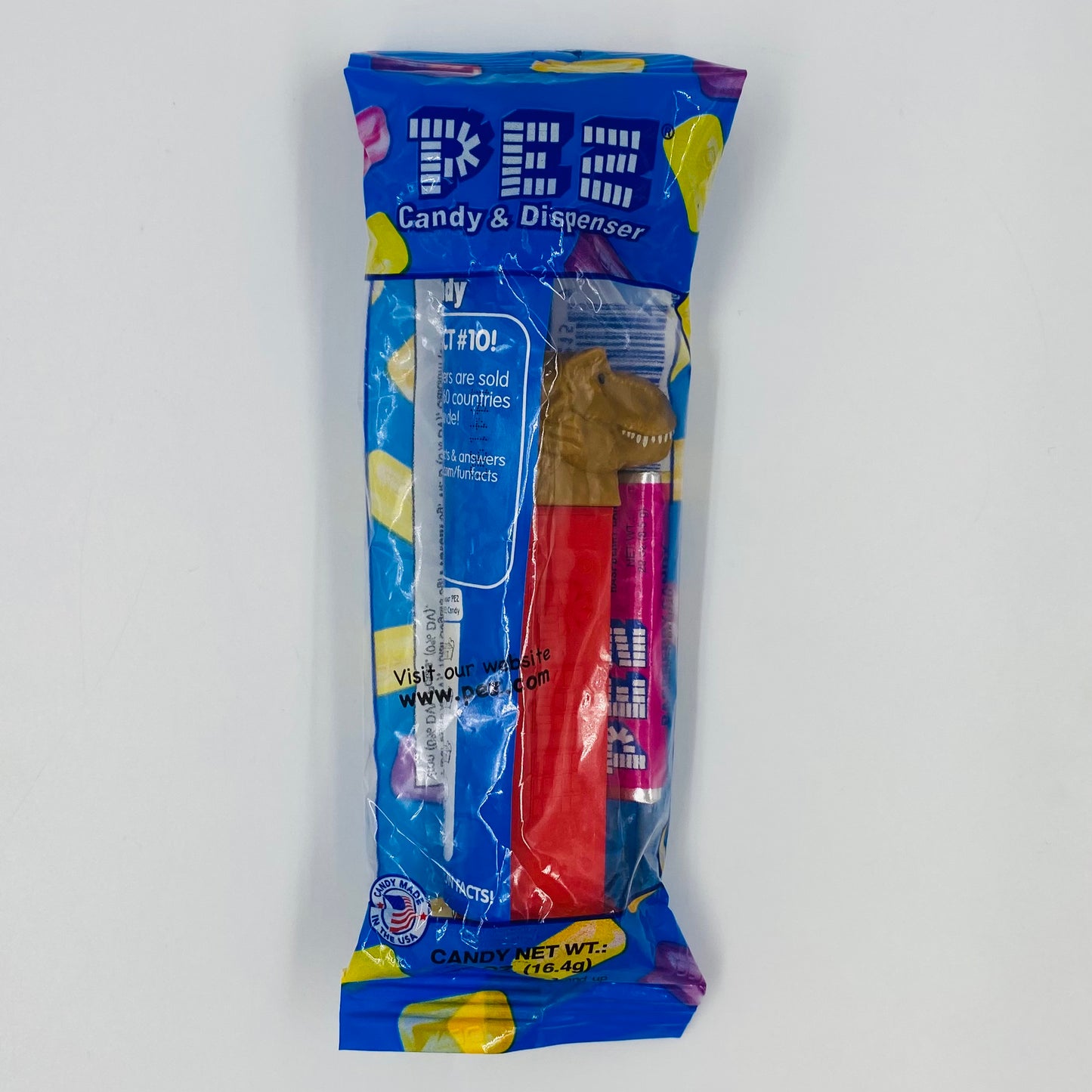 Jurassic World T-Rex PEZ dispenser (2018) bagged 7.5 China