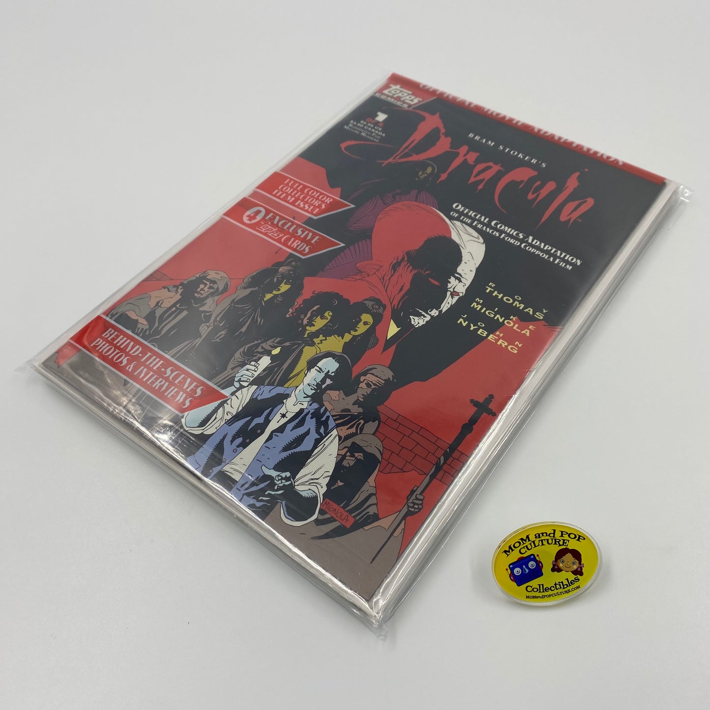 Dracula #1-4 (1992-1993) Topps (VF)