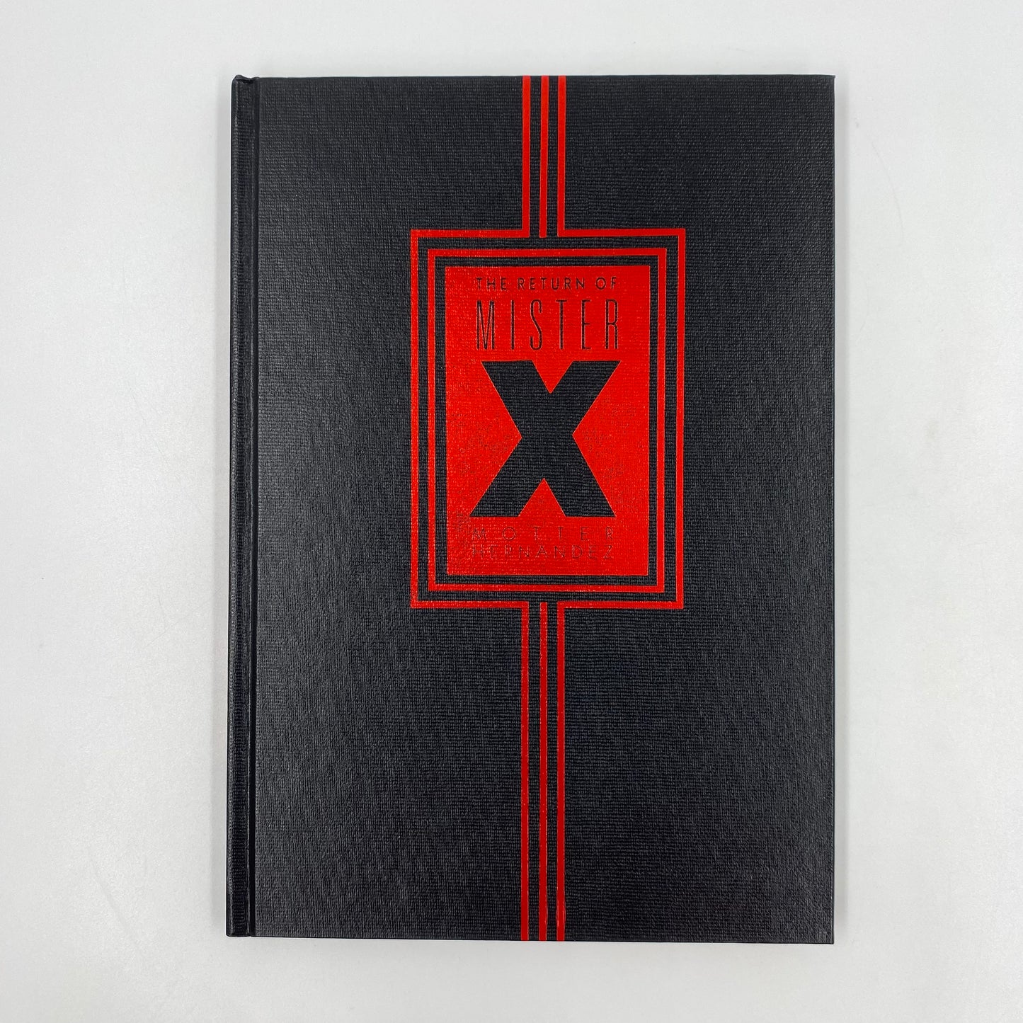 The Return of Mister X HC (1986) Graphitti SIGNED & NUMBERED