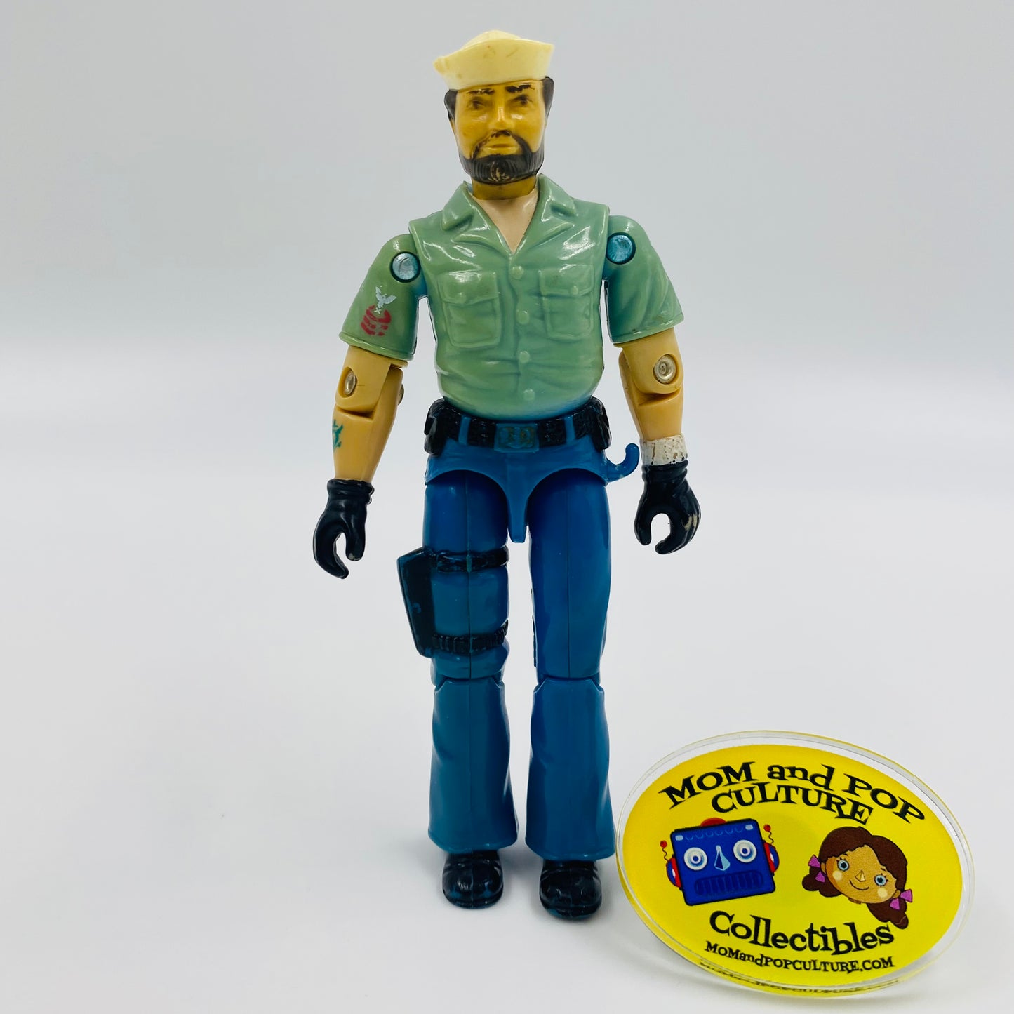 G.I. Joe Shipwreck (v1) loose 3.75” action figure (1985) Hasbro