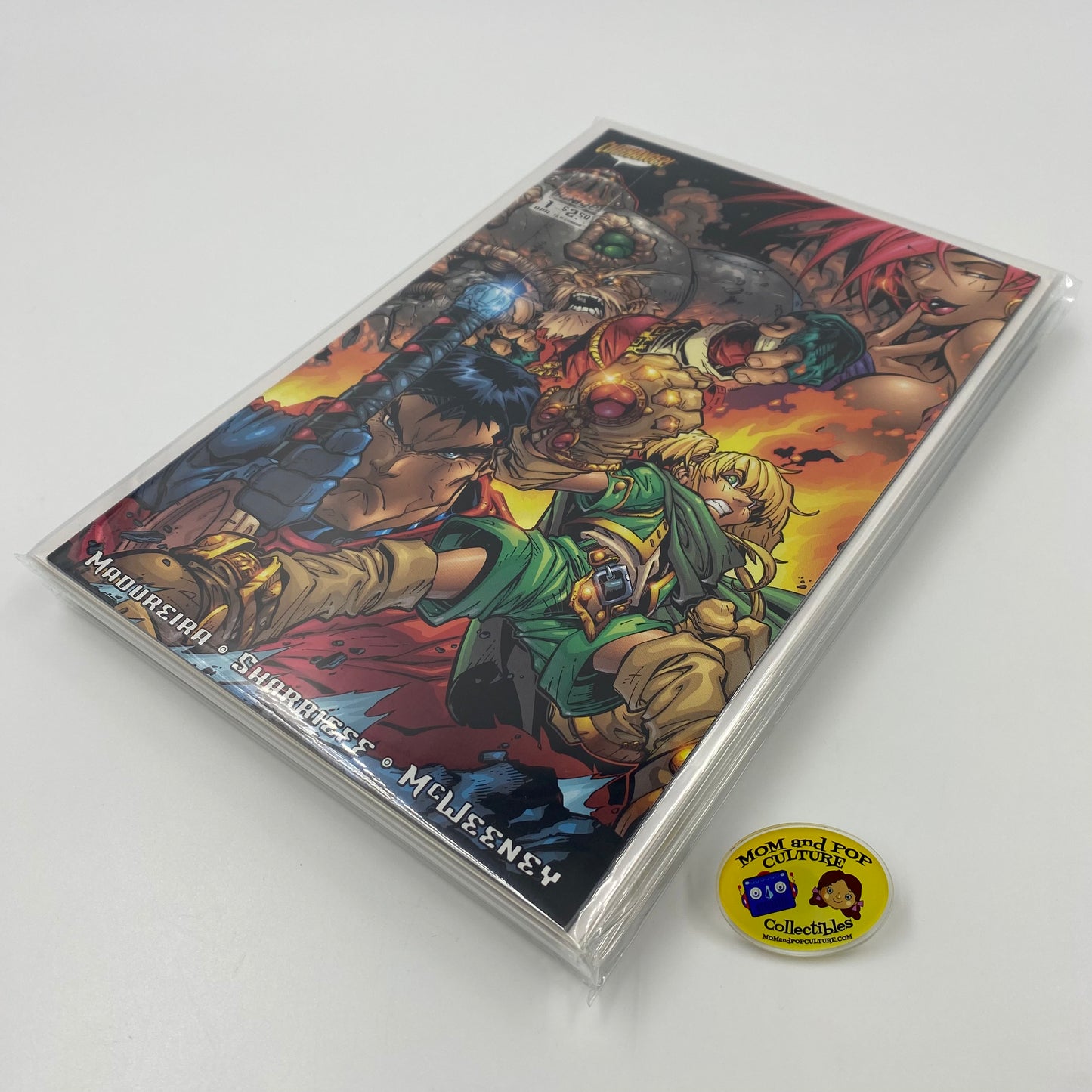 Battle Chasers #1-9 (1998-2001) Image/Ciffhanger & DC/Cliffhanger