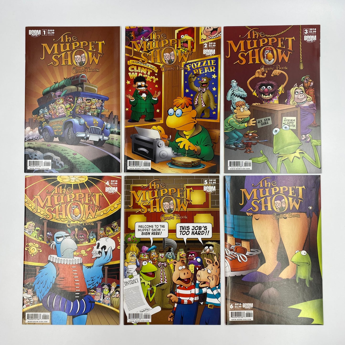 The Muppet Show Comic Book #1-11 (2009-2010) BOOM Kids! (FN)