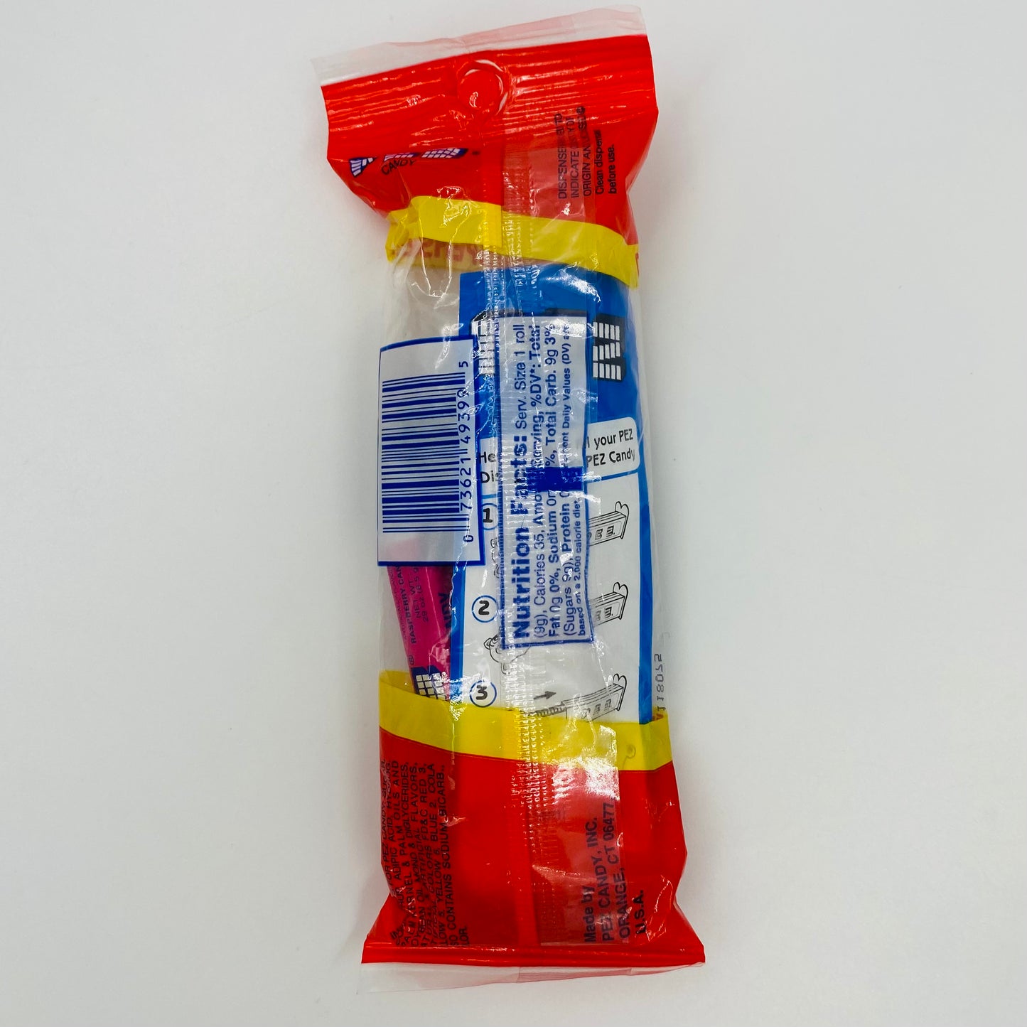 NASCAR Jimmy Johnson Helmet PEZ dispenser (2005) bagged 5.9 China red cello