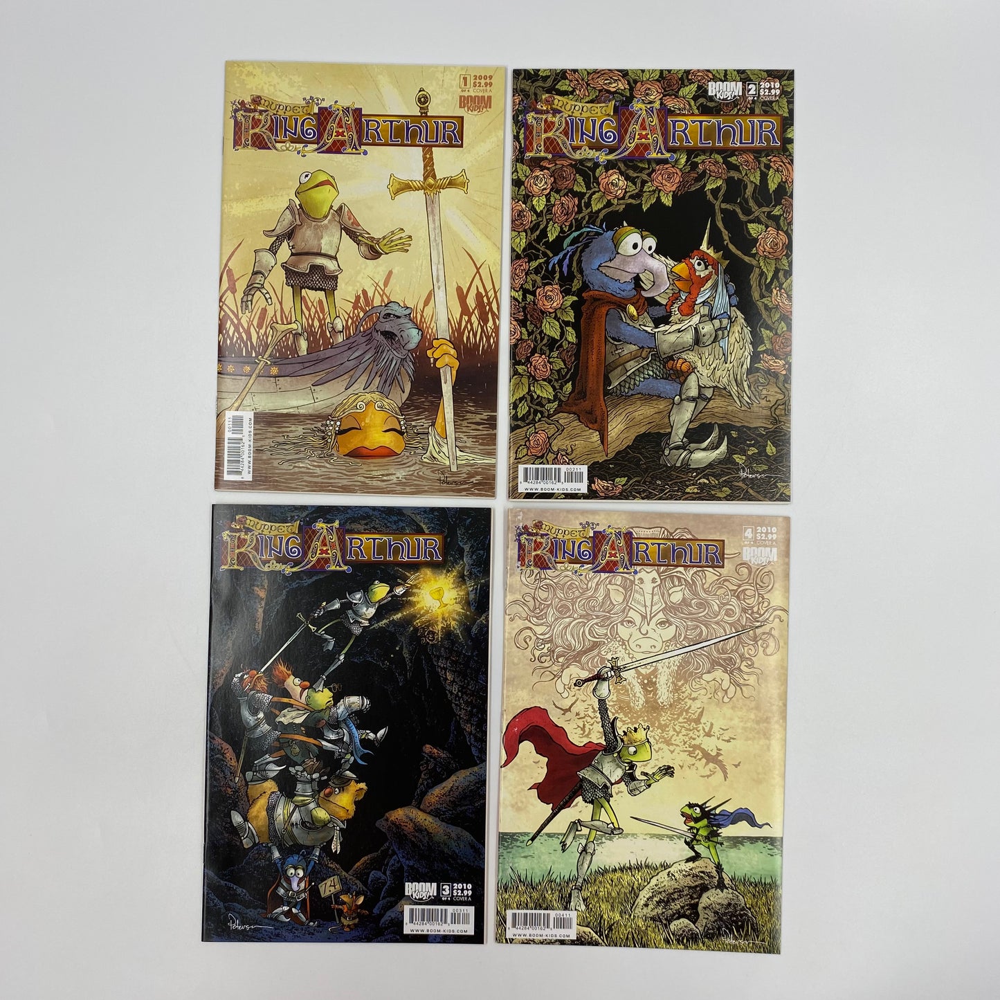 Muppet King Arthur #1-4 (2010) BOOM Kids! (FN)