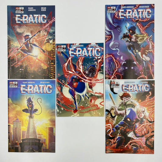 E-Ratic #1-5 (2020-2021) AWA/Upshot (VF, NM, NM, NM, NM)