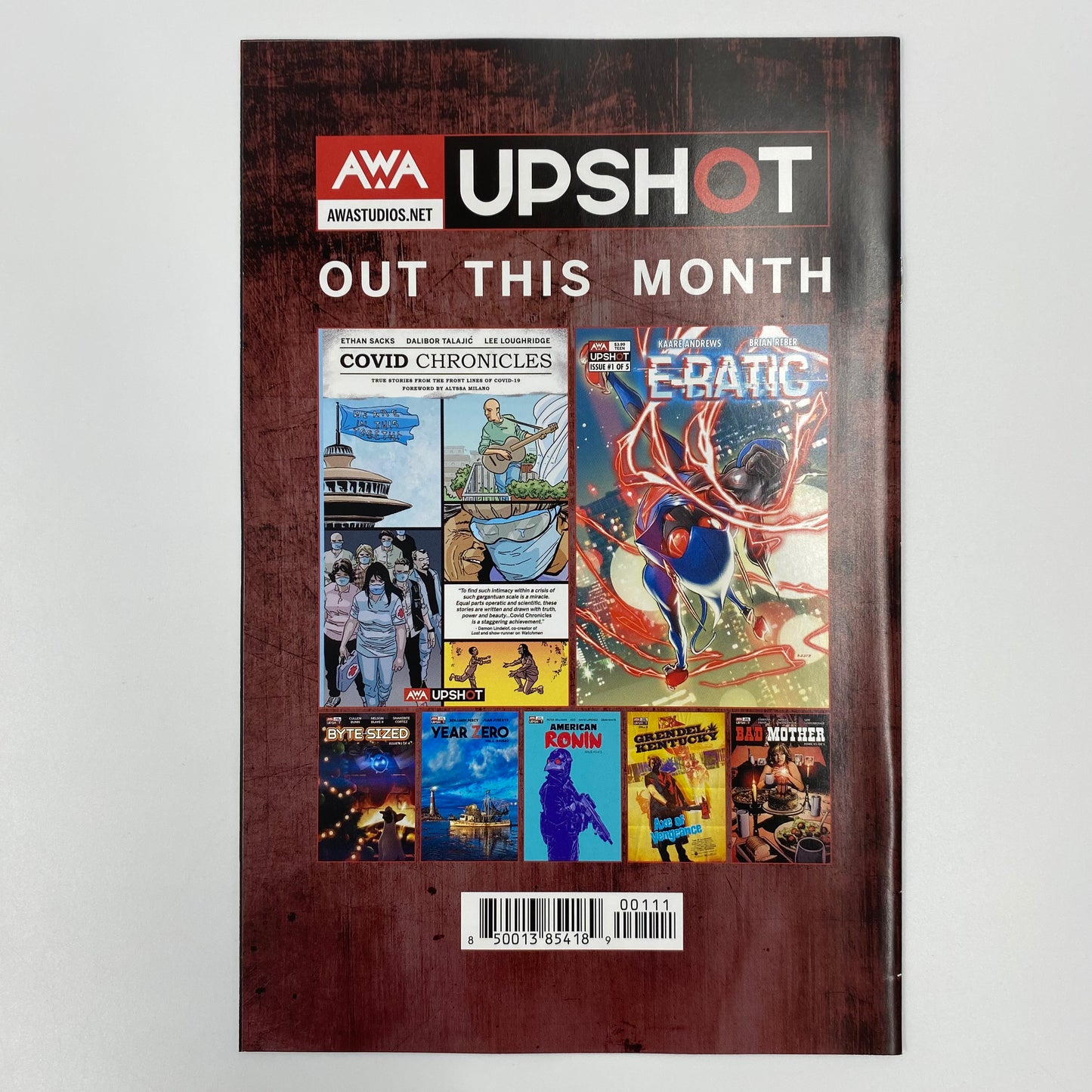 E-Ratic #1-5 (2020-2021) AWA/Upshot (VF, NM, NM, NM, NM)