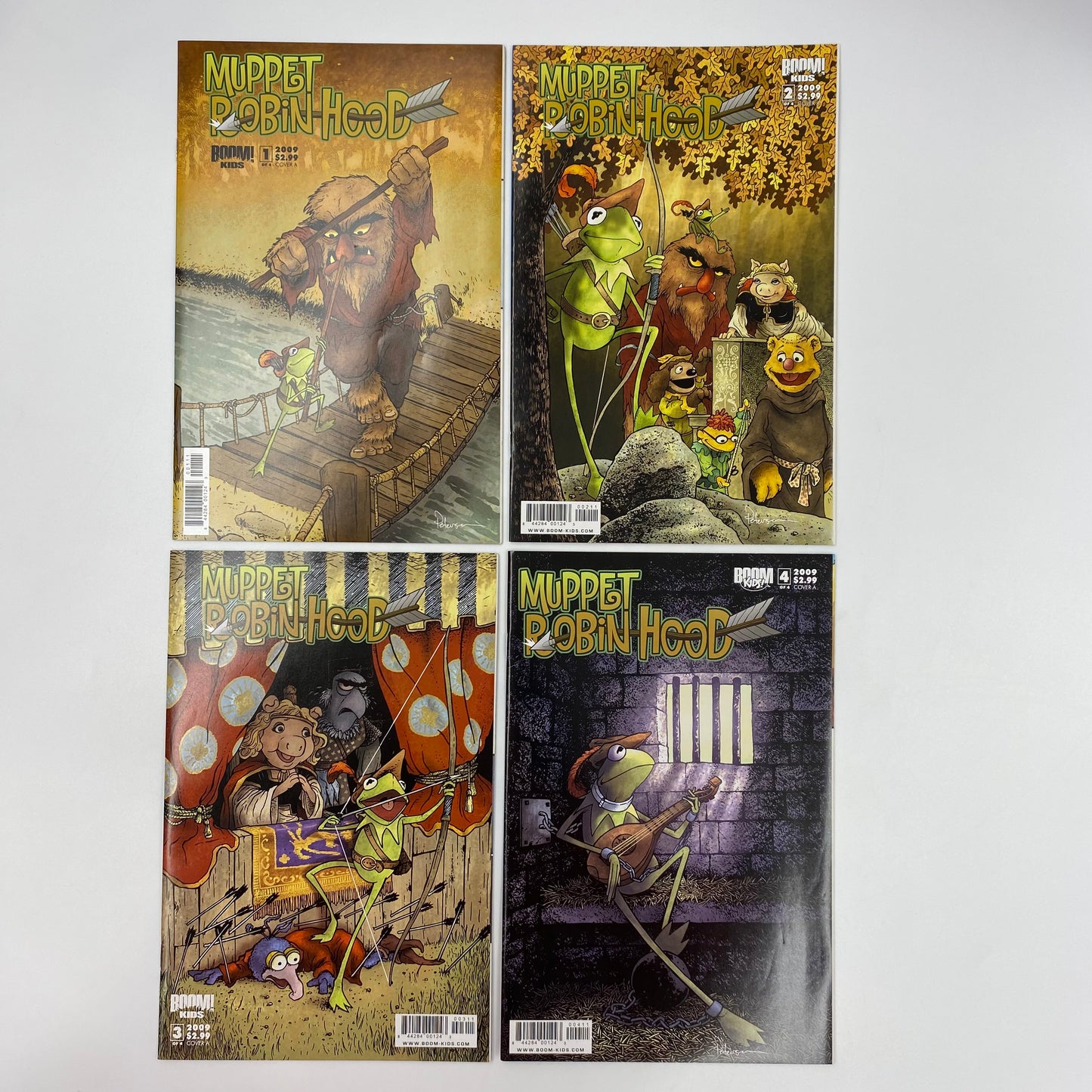 Muppet Robin Hood #1-4 (2009) BOOM Kids! (FN)