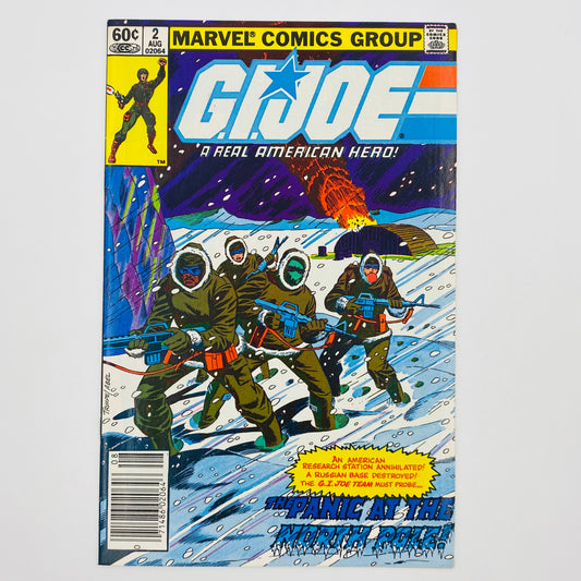 G.I. Joe A Real American Hero #2 newsstand edition (1982) Marvel