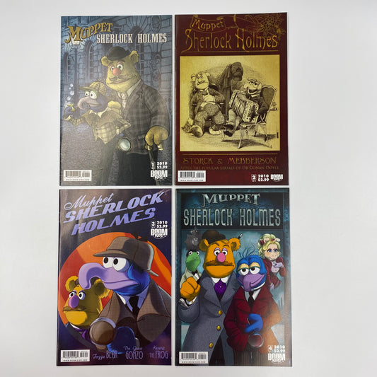 Muppet Sherlock Holmes #1-4 (2010) BOOM Kids! (FN)