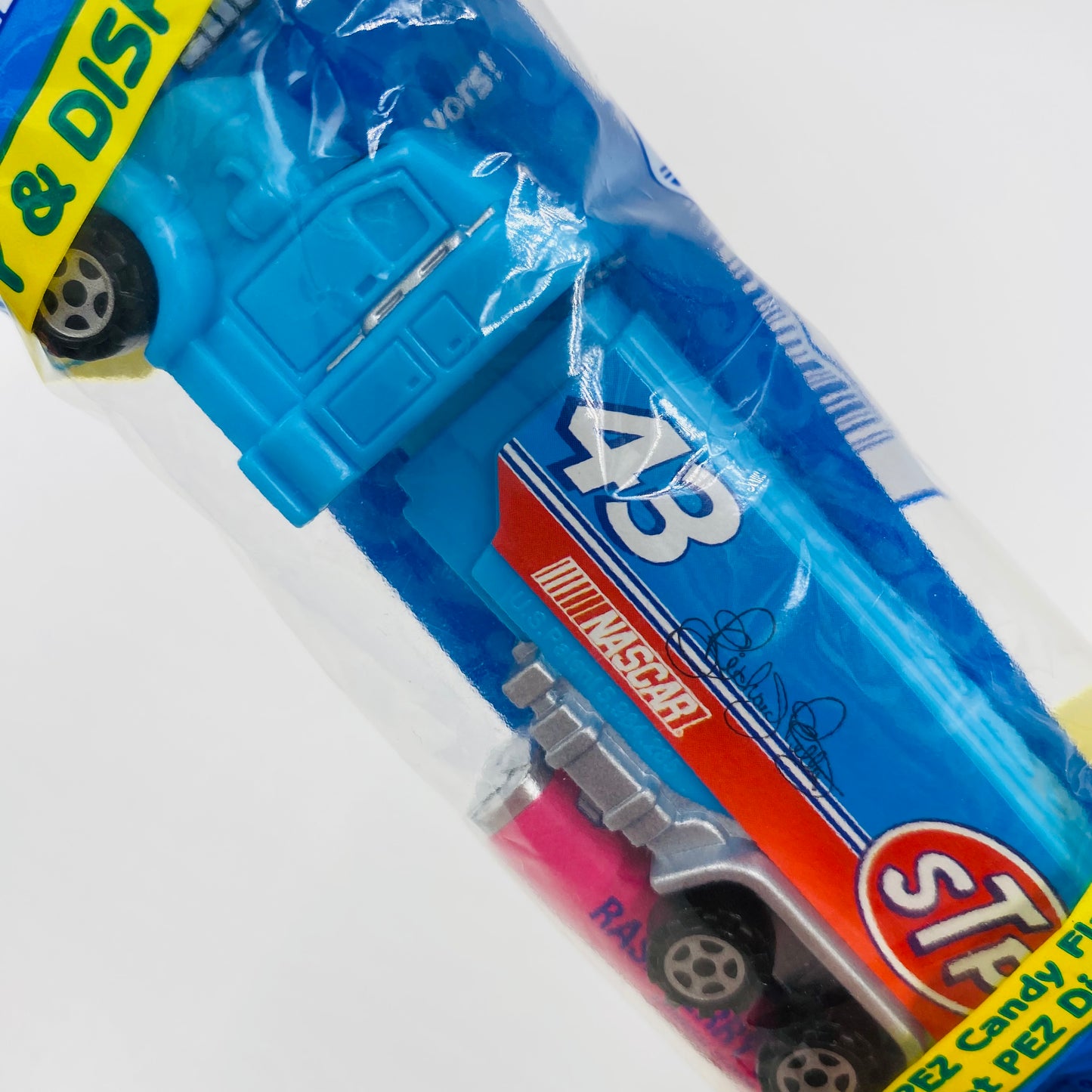 NASCAR Richard Petty Hauler PEZ dispenser (2007) bagged blue cello