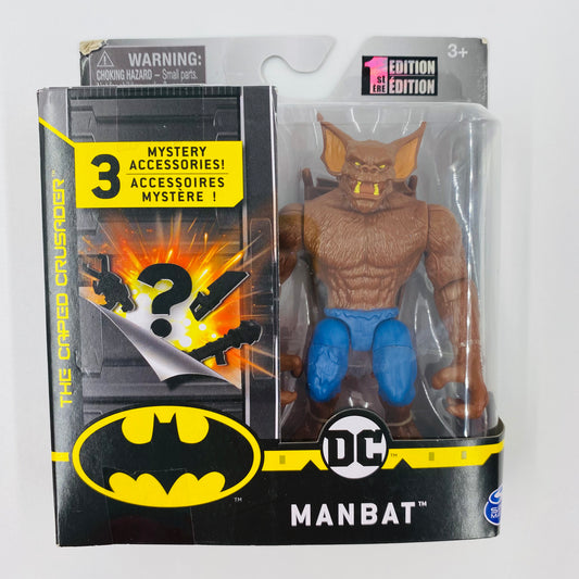 Batman The Caped Crusader Creature Chaos Man-Bat (brown fur & blue pants) (2020) Spin Master