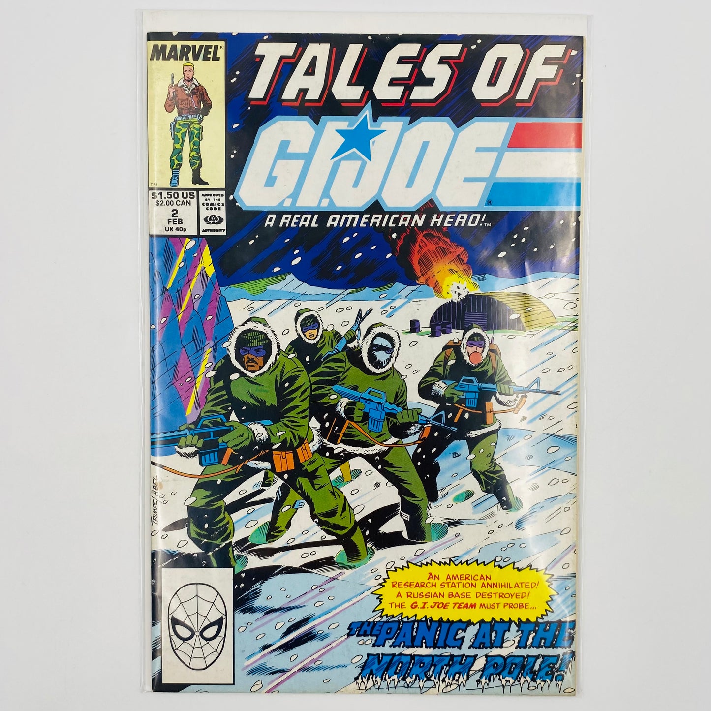 Tales of G.I. Joe A Real American Hero #2 (1988) Marvel