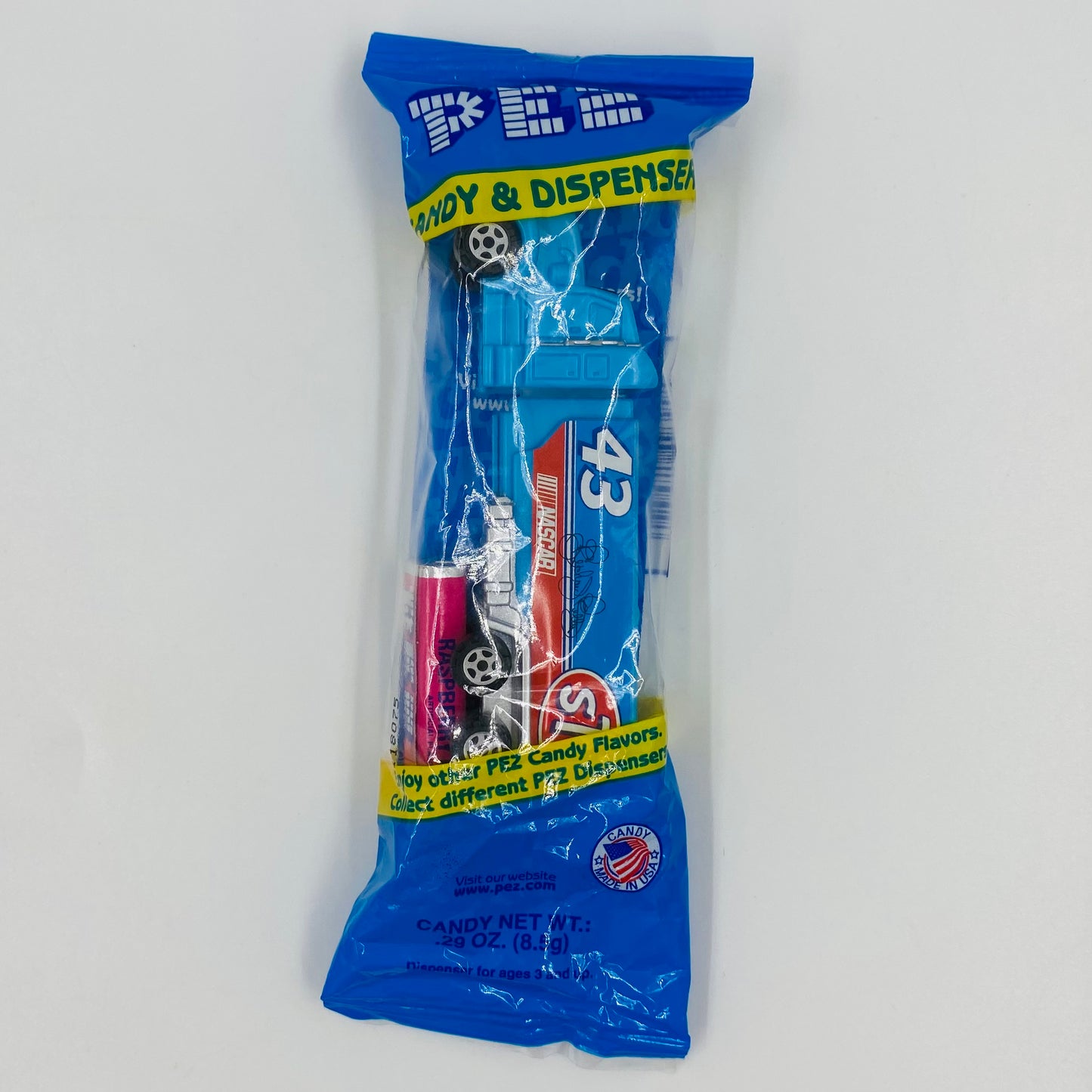 NASCAR Richard Petty Hauler PEZ dispenser (2007) bagged blue cello