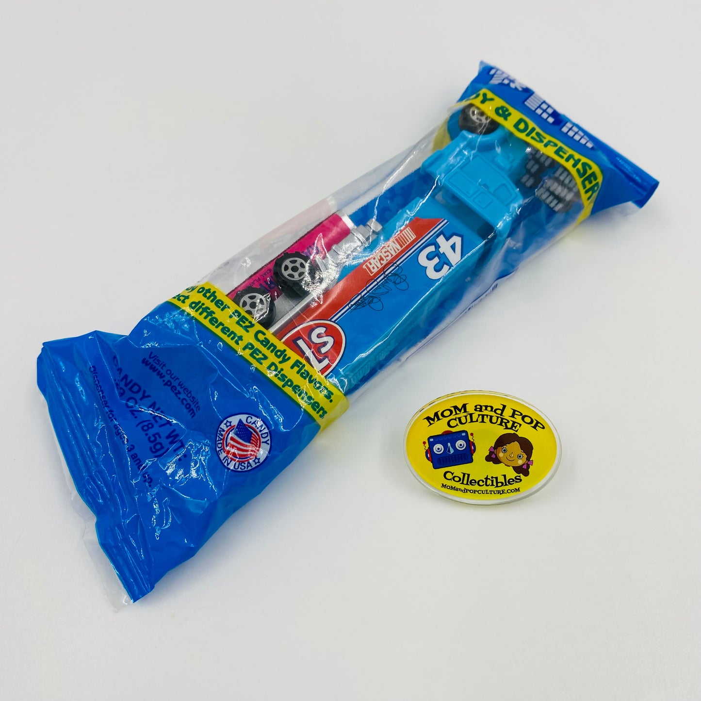 NASCAR Richard Petty Hauler PEZ dispenser (2007) bagged blue cello