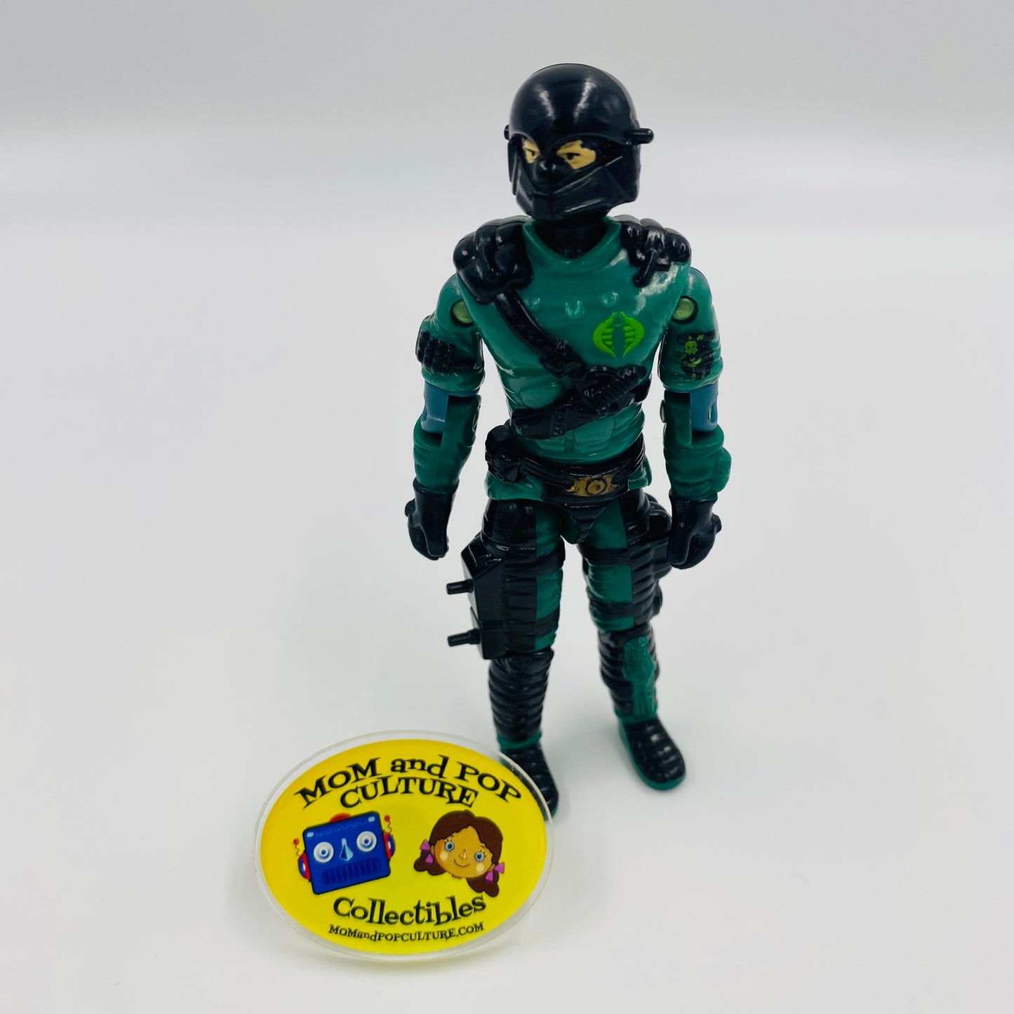 G.I. Joe Night-Viper (v1) loose 3.75” action figure (1989) Hasbro