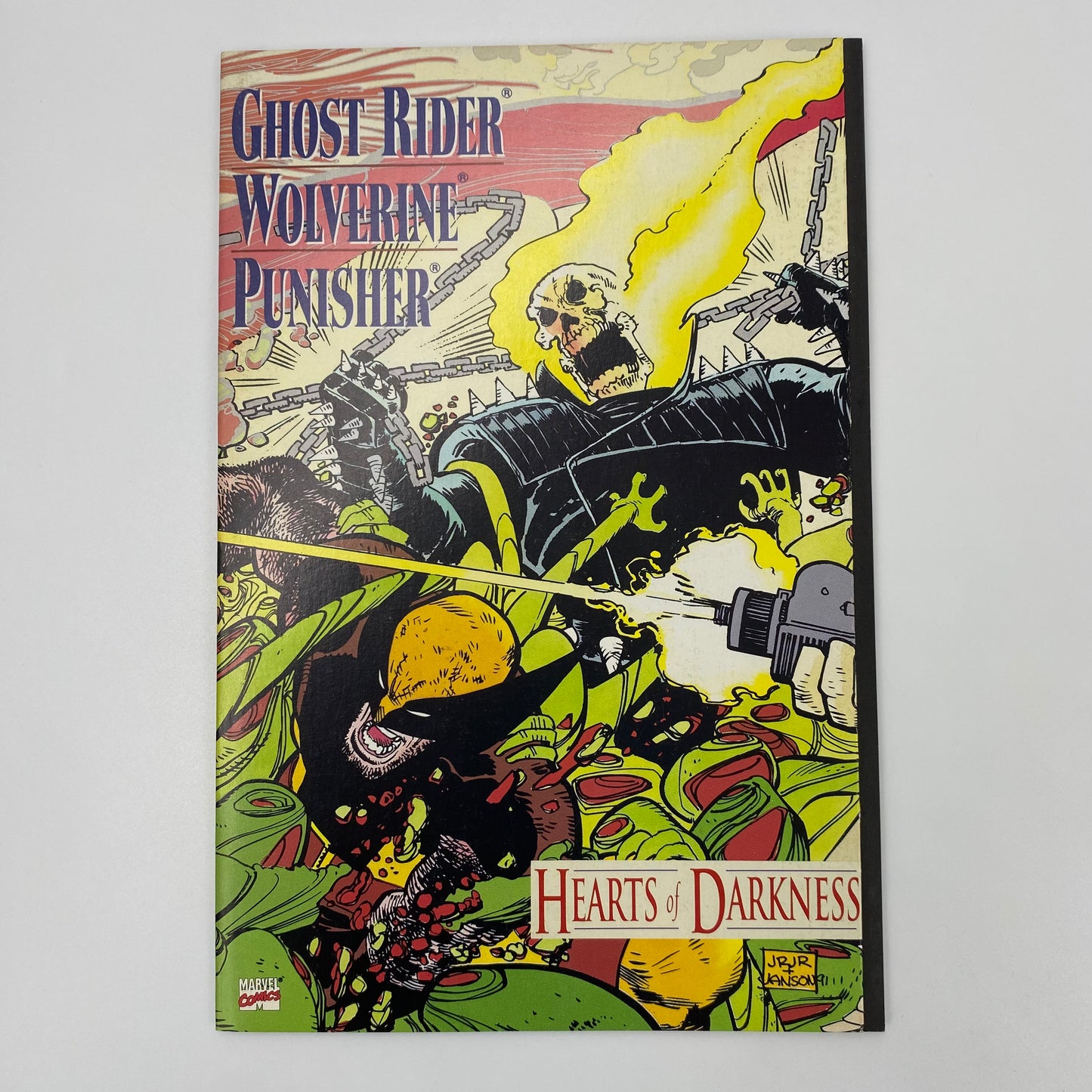 Ghost Rider Wolverine Punisher Hearts of Darkness (1991) Marvel (VG)