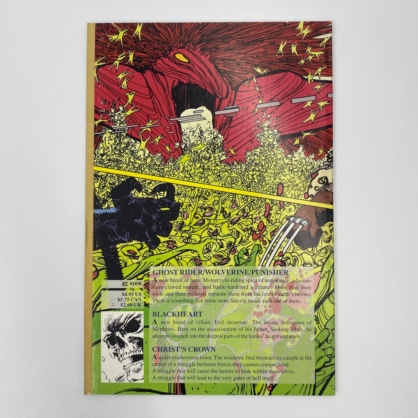 Ghost Rider Wolverine Punisher Hearts of Darkness (1991) Marvel (VG)