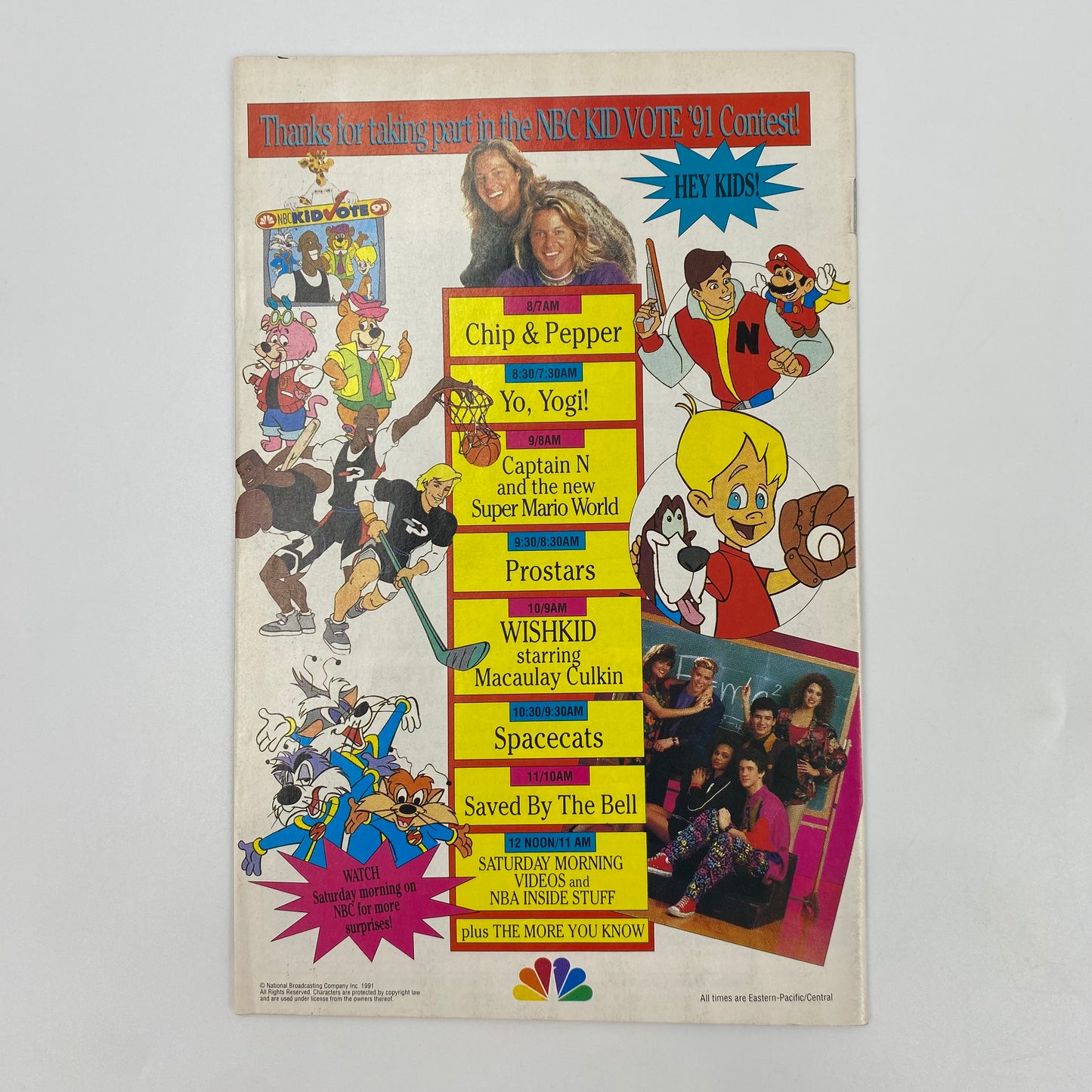 NBC Saturday Morning Comics (1991) Harvey (FN)