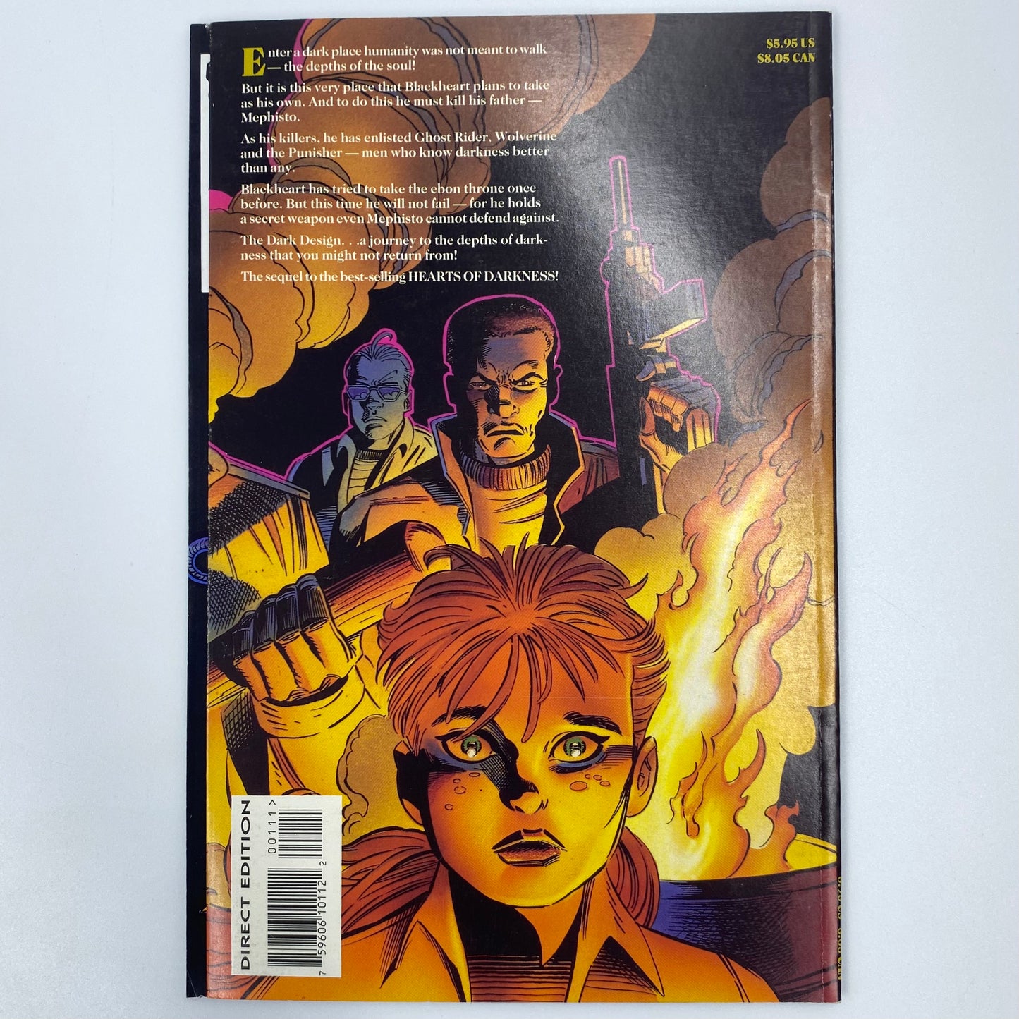 Ghost Rider Wolverine Punisher The Dark Design (1994) Marvel (FN)