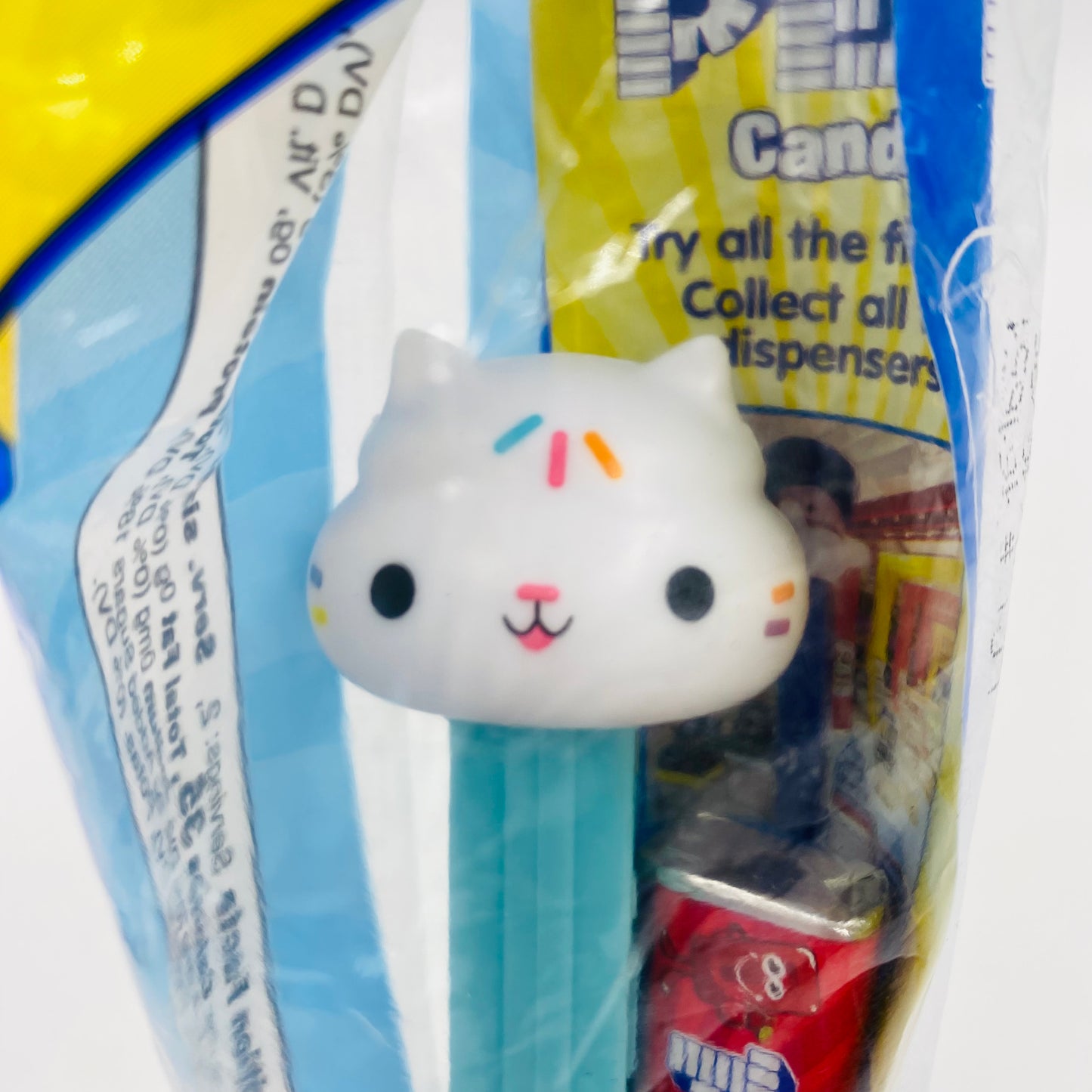 Gabby's Dollhouse Cakey Cat PEZ dispenser (2023) bagged 7.5 China