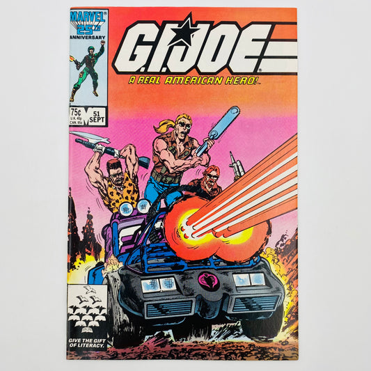 G.I. Joe A Real American Hero #51 direct edition (1986) Marvel