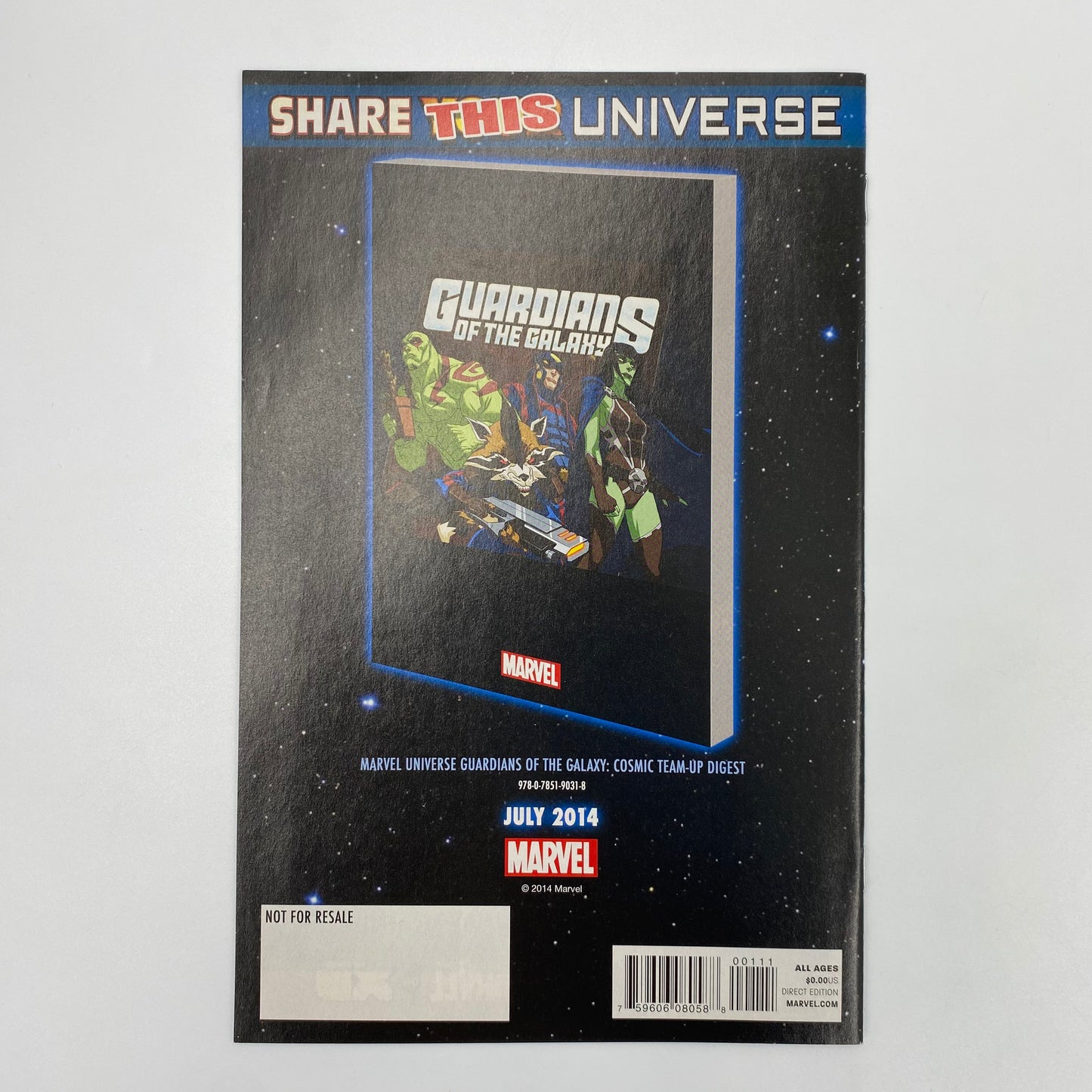 FCBD Rocket Raccoon #1 (2014) Marvel (FN+)