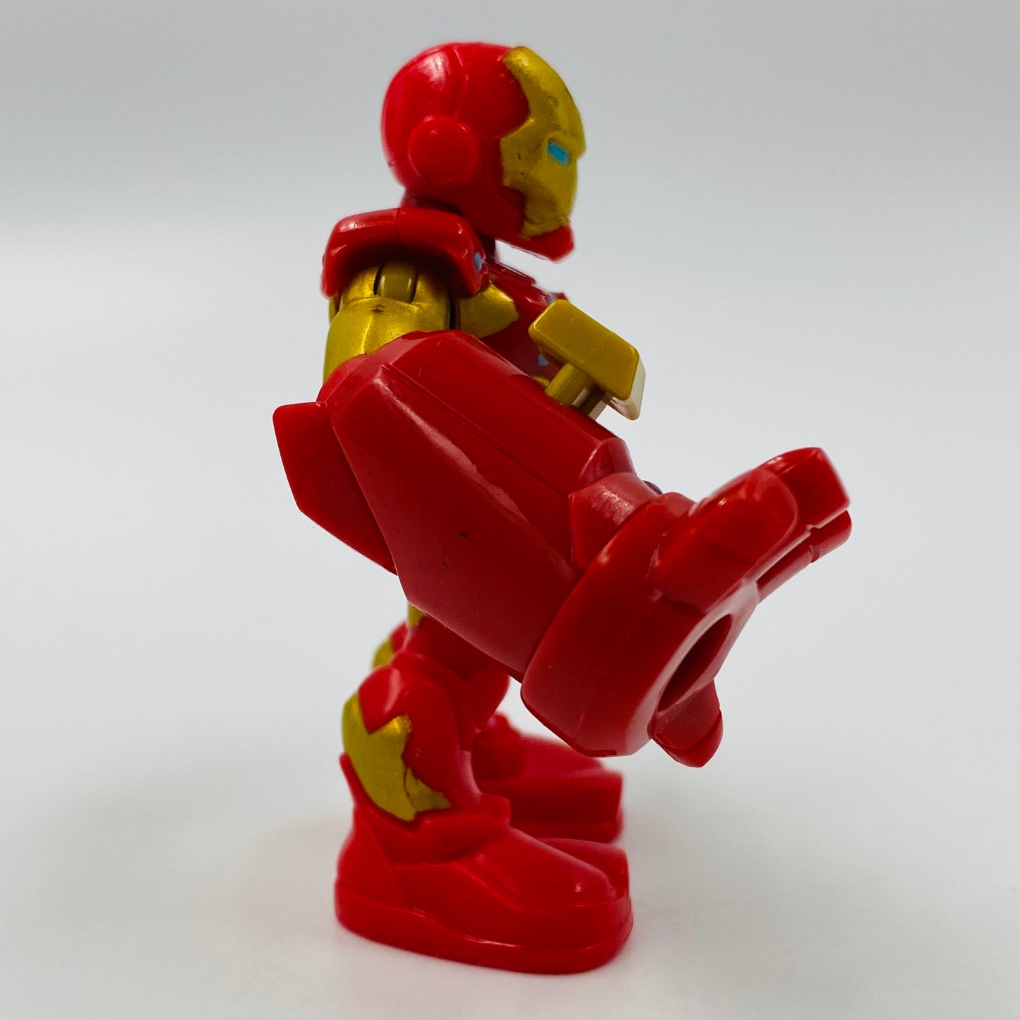 Playskool Heroes Marvel Super Hero Adventures Repulsor Ray Iron Man loose 2.5” action figure Hasbro