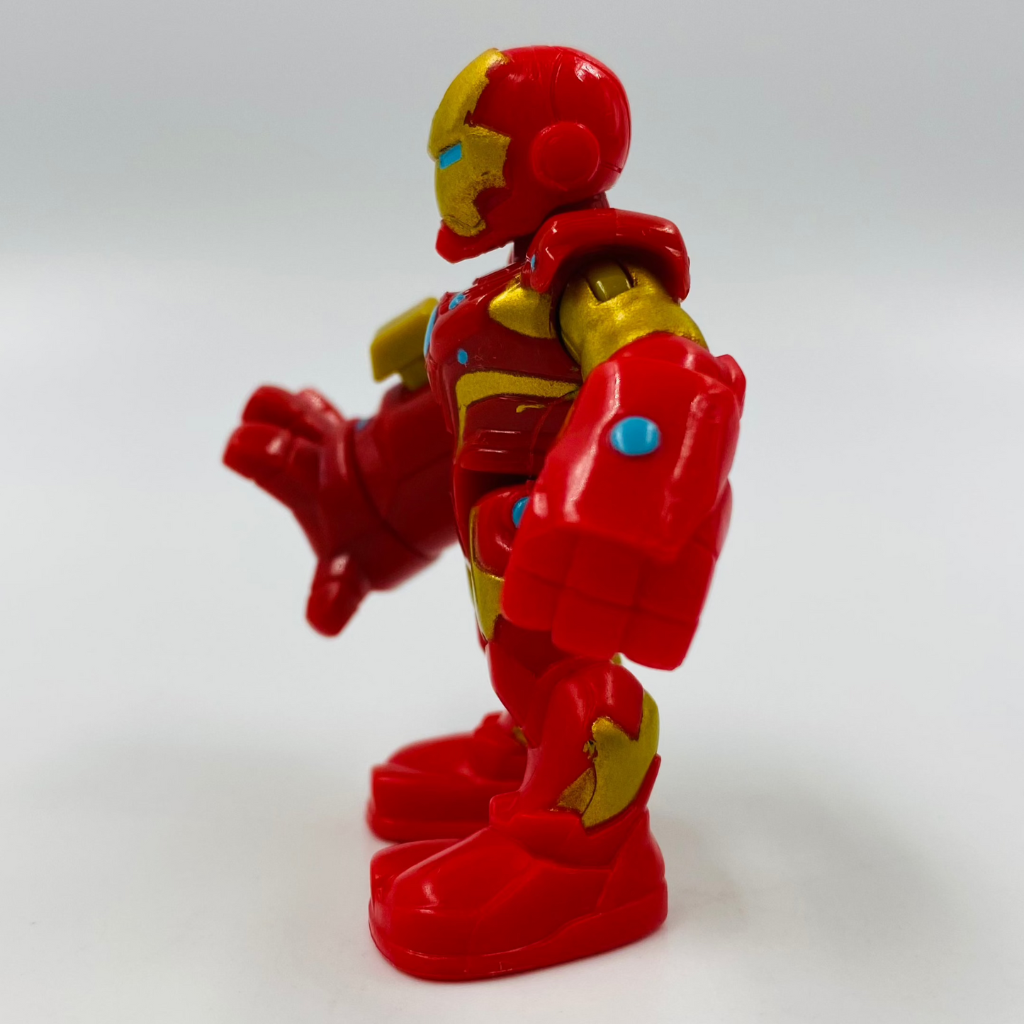 Playskool Heroes Marvel Super Hero Adventures Repulsor Ray Iron Man loose 2.5” action figure Hasbro