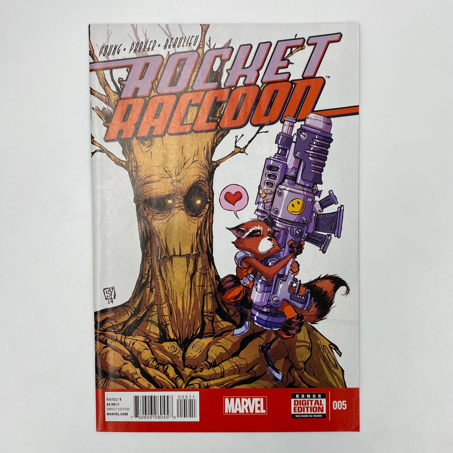 Rocket Raccoon #1-5 (2014-2015) Marvel (VF-, FN+, FN+, VF-, VF-)