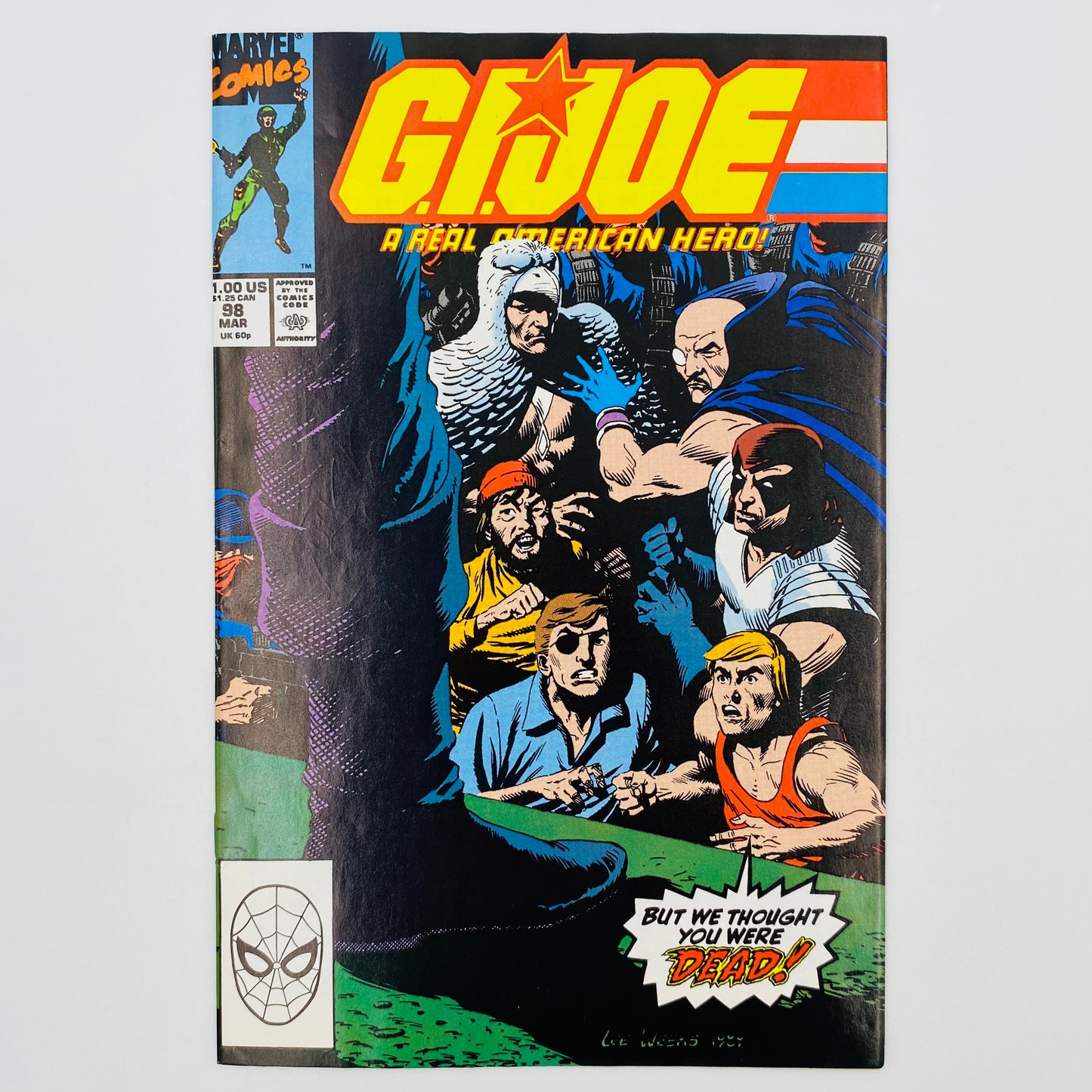 G.I. Joe A Real American Hero #98 direct edition (1990) Marvel