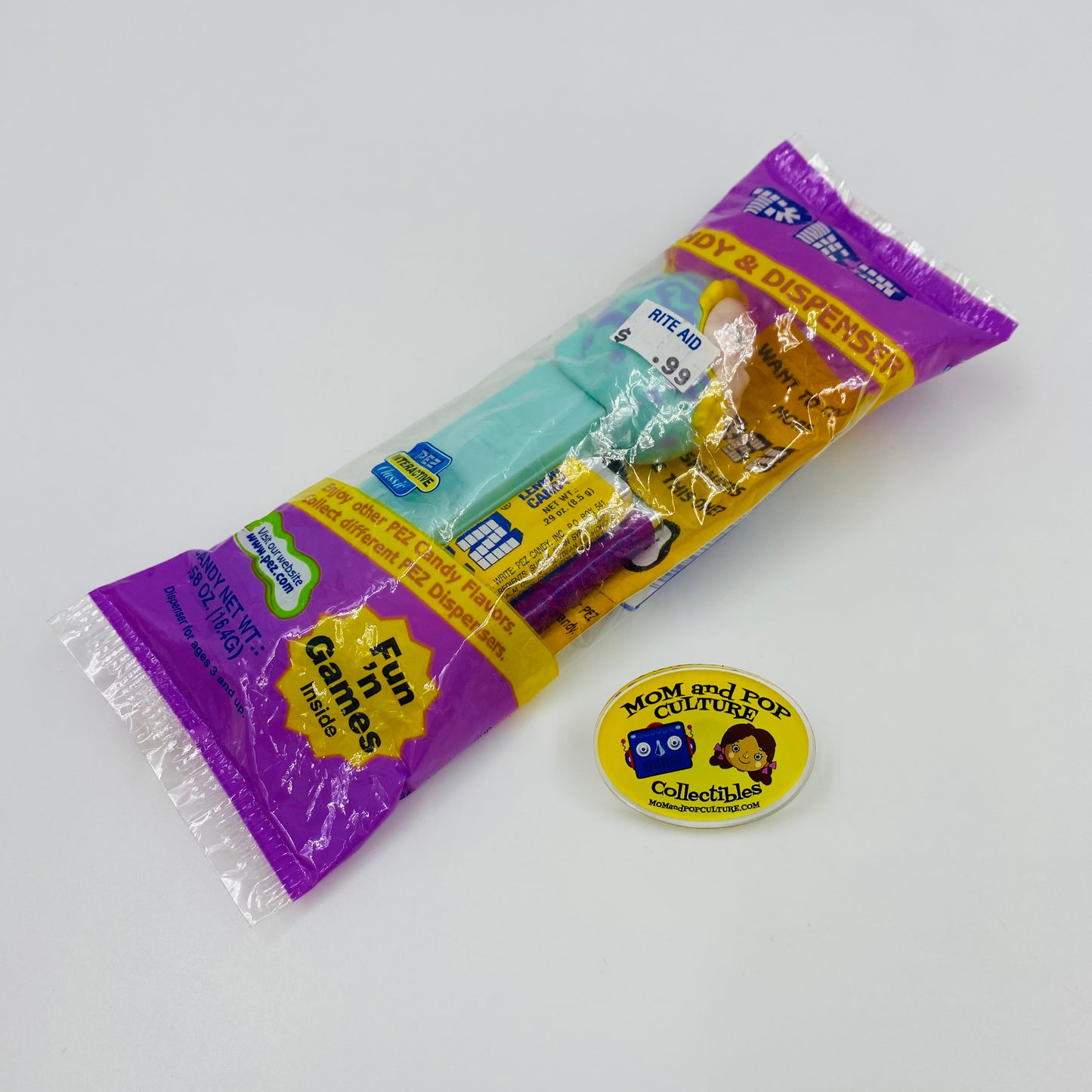 Easter Baby Egg PEZ dispenser (2004) bagged 5.9 Hungary purple cello