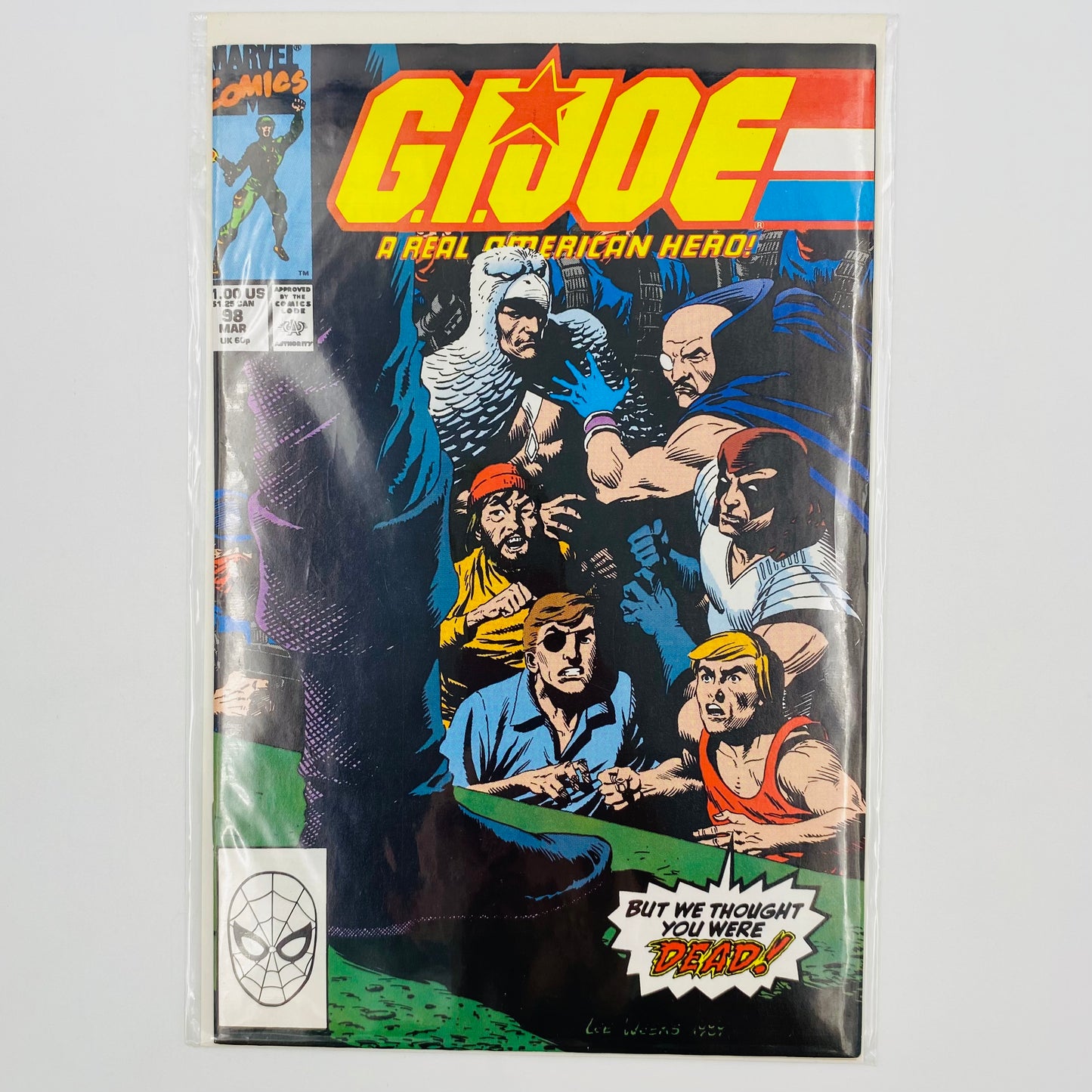 G.I. Joe A Real American Hero #98 direct edition (1990) Marvel