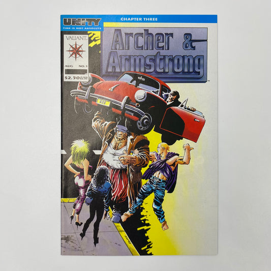 Archer & Armstrong #1 Unity chapter three (1992) Valiant (VF-)