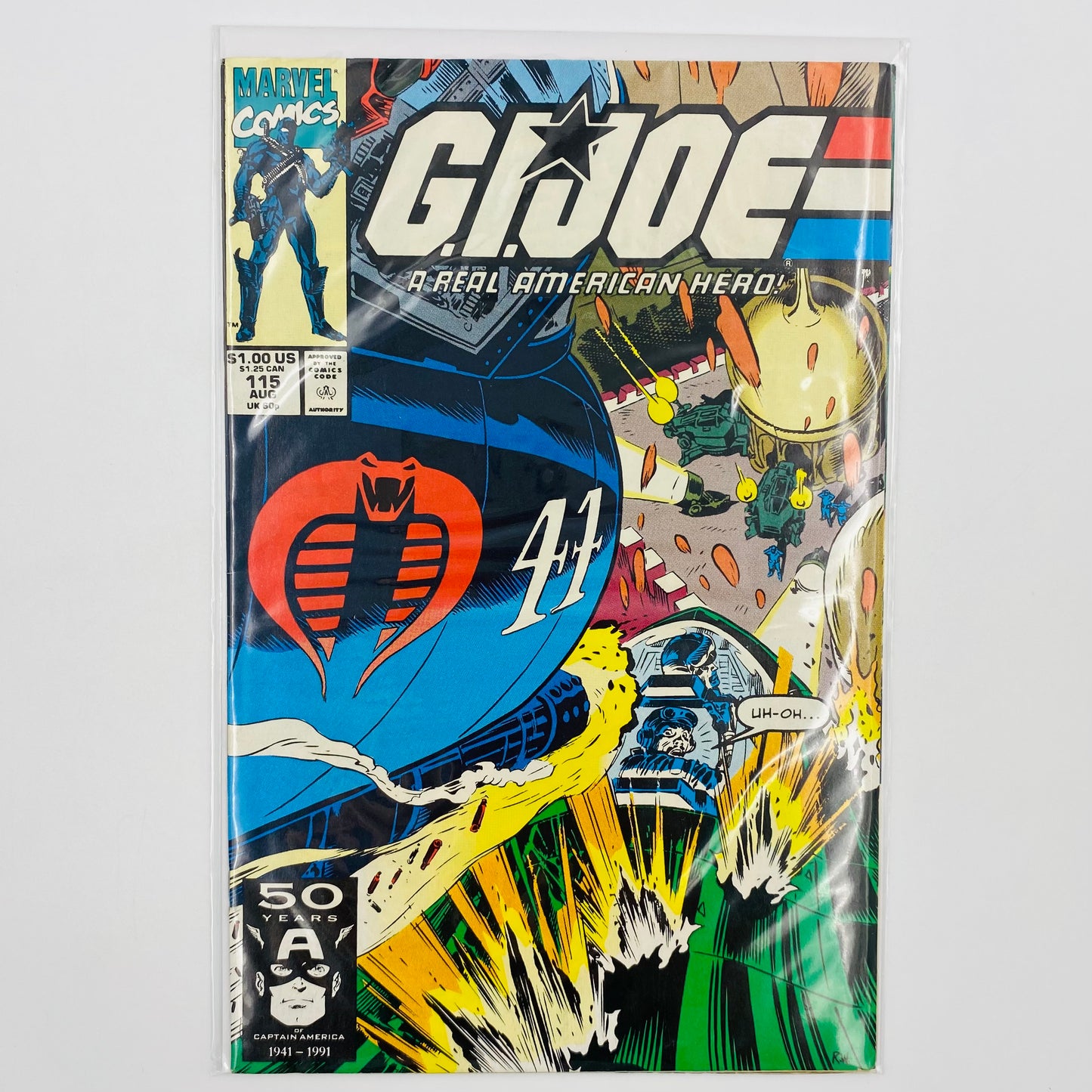 G.I. Joe A Real American Hero #115 direct edition (1991) Marvel