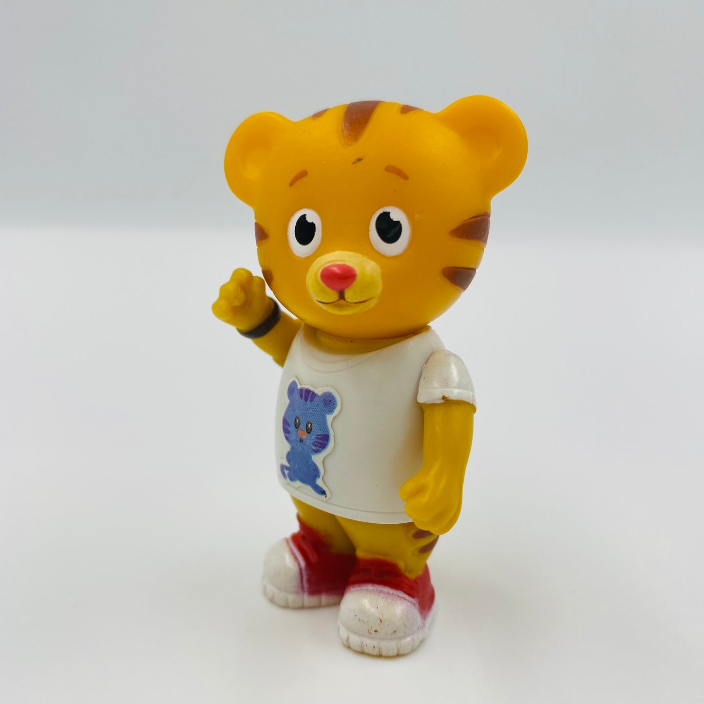 Daniel Tiger's Neighborhood Daniel Tiger with Tigey t-shirt loose 2.5" figure (2015) Jakks Pacific