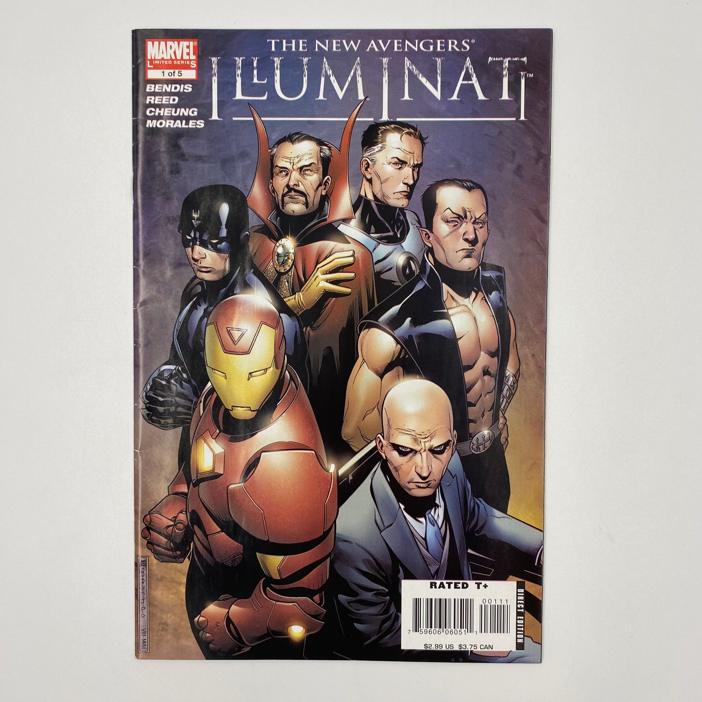 The New Avengers Illuminati #1-5 (2007-08) Marvel