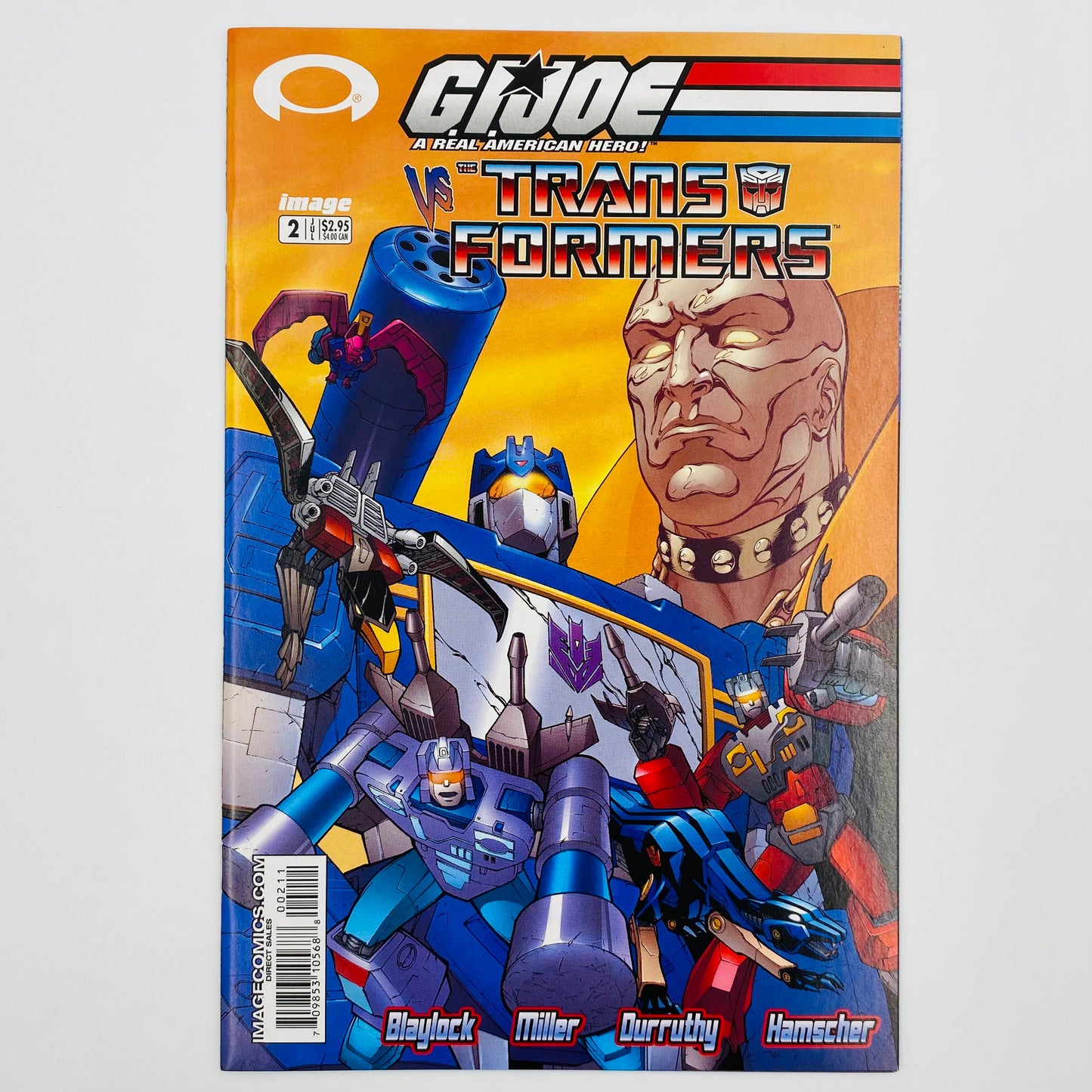 G.I. Joe A Real American Hero VS. Transformers #2 (2003) Image