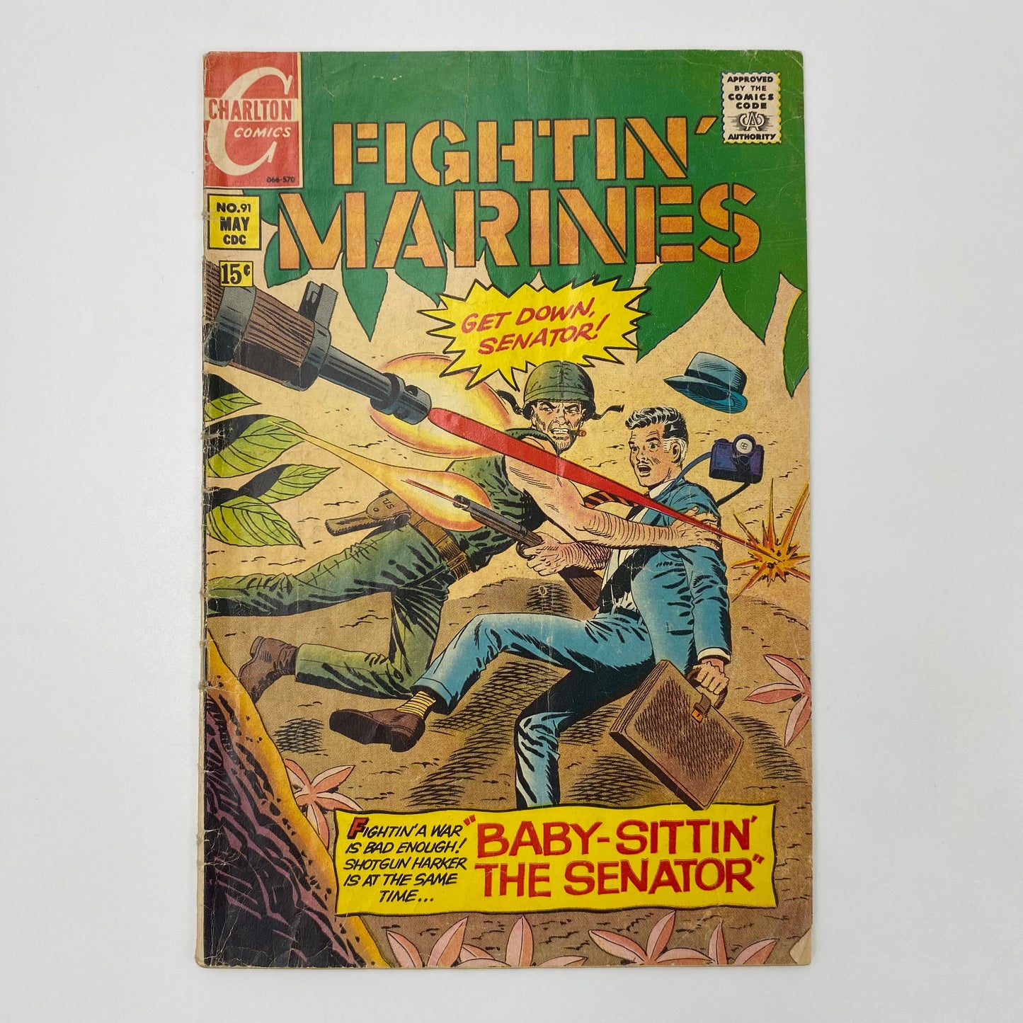Fightin’ Marines #91 (1970) Charlton (FR)