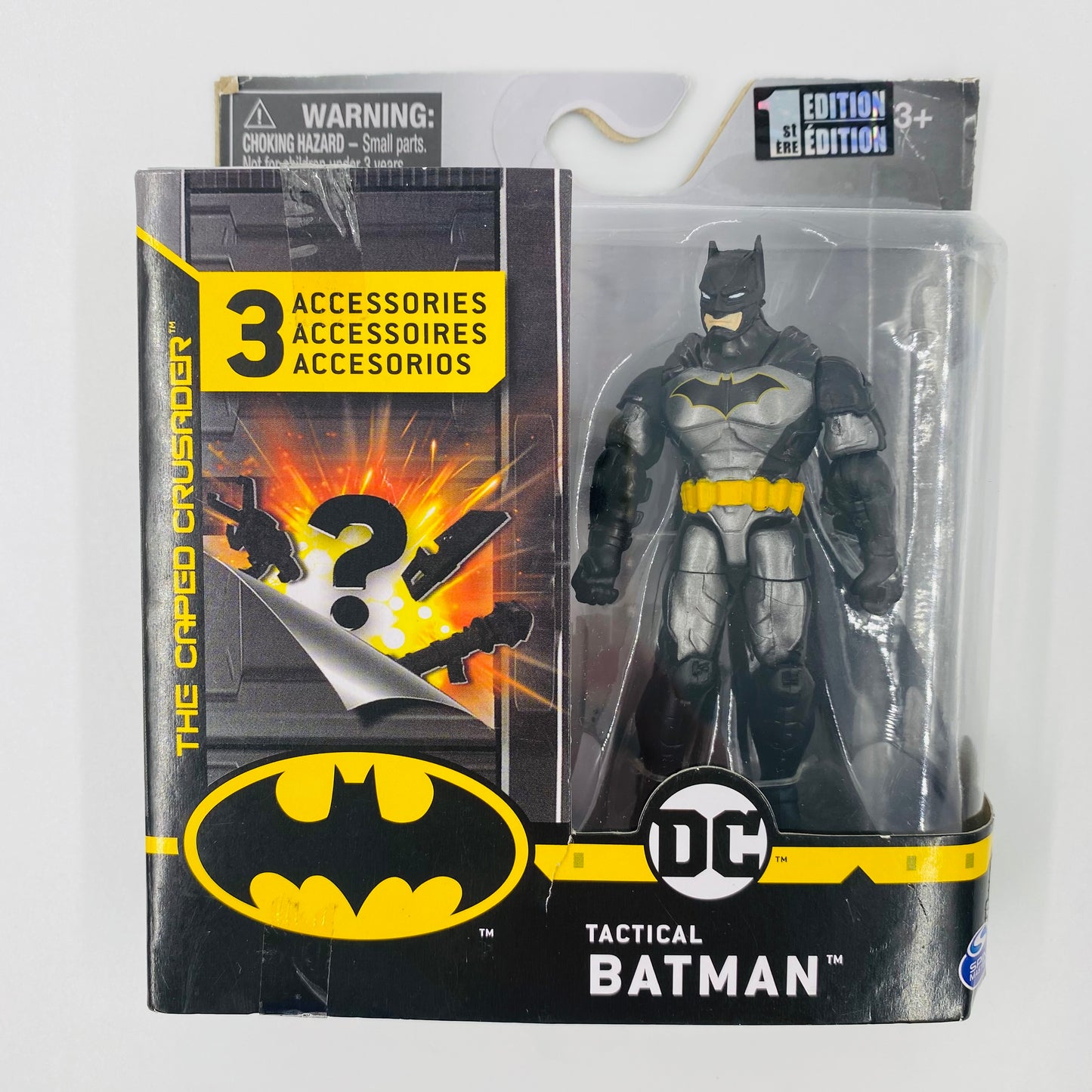 Batman The Caped Crusader Creature Chaos Tactical Batman carded 4” action figure (2020) Spin Master