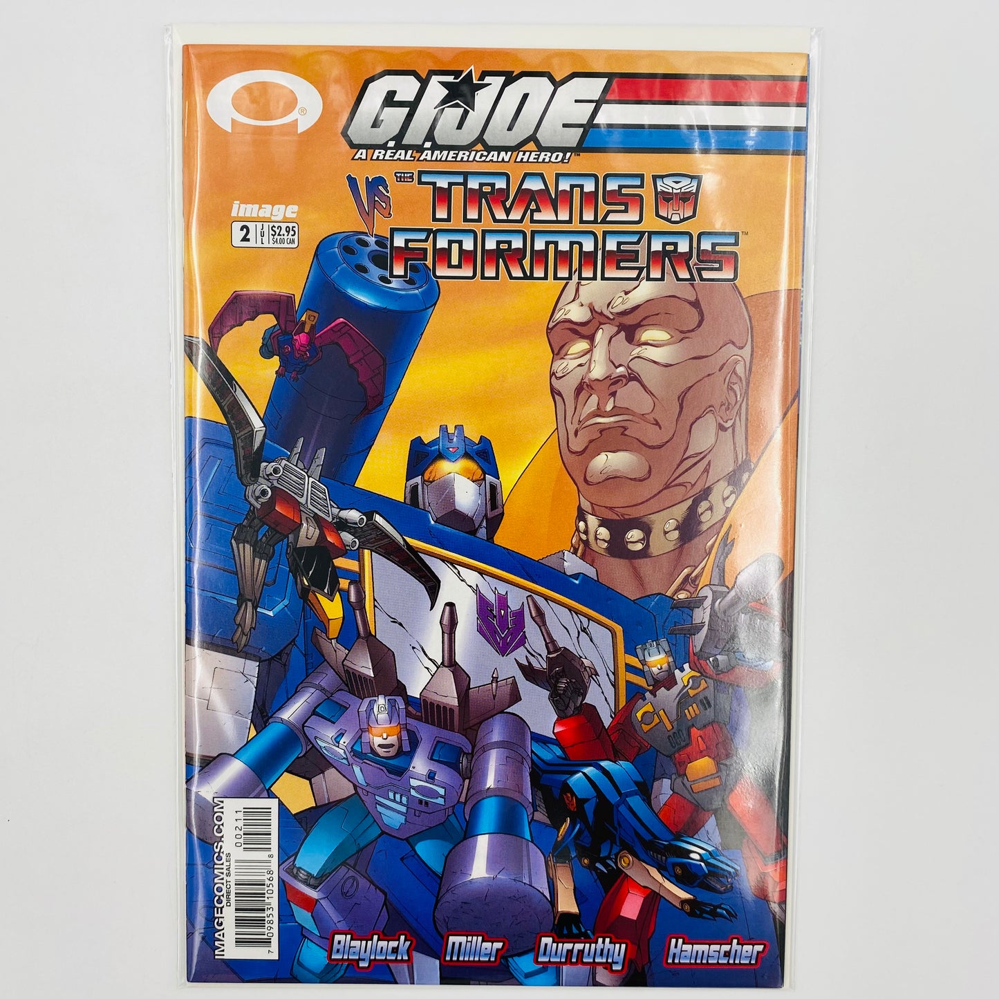 G.I. Joe A Real American Hero VS. Transformers #2 (2003) Image