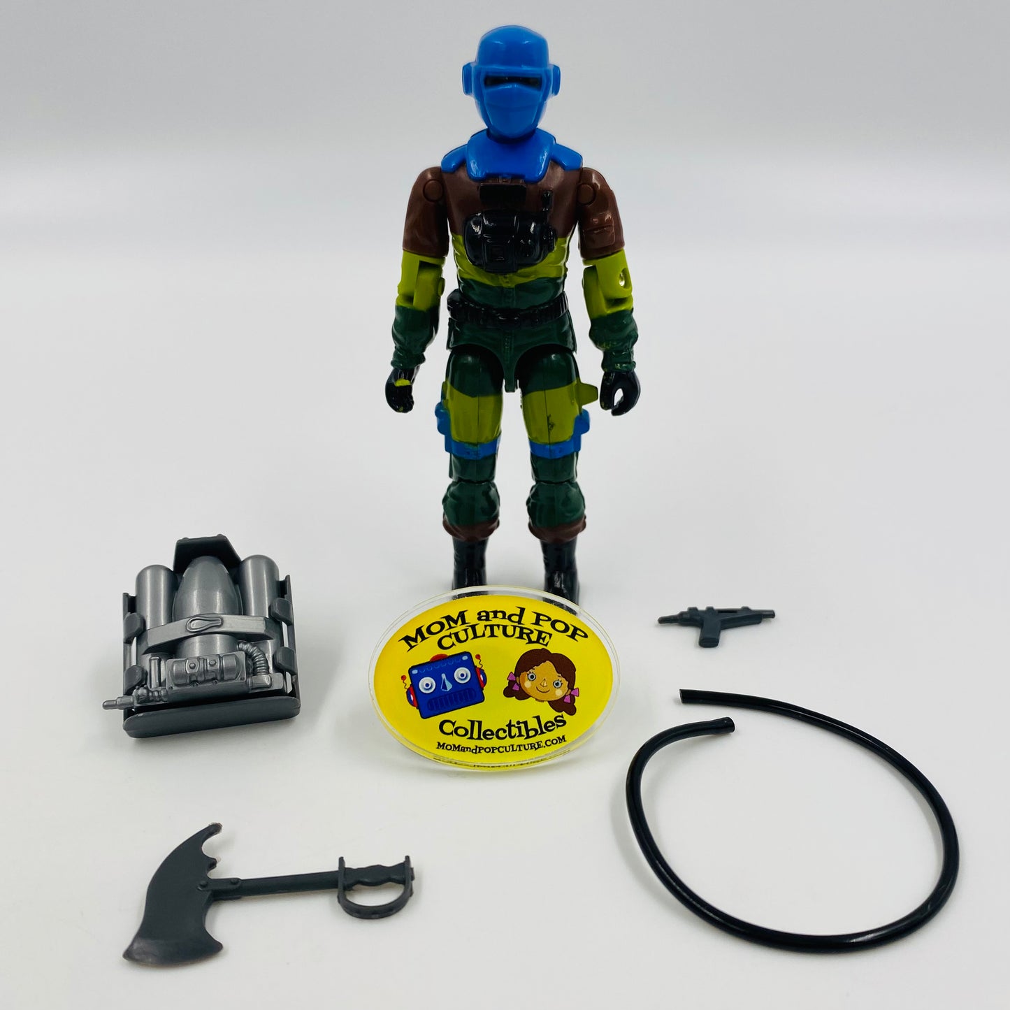 G.I. Joe Barbecue (v2) loose 3.75” action figure (1989) Hasbro