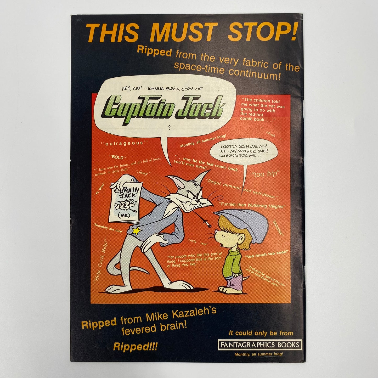 Flaming Carrot Comics #13 (1986) Renegade (VG+)