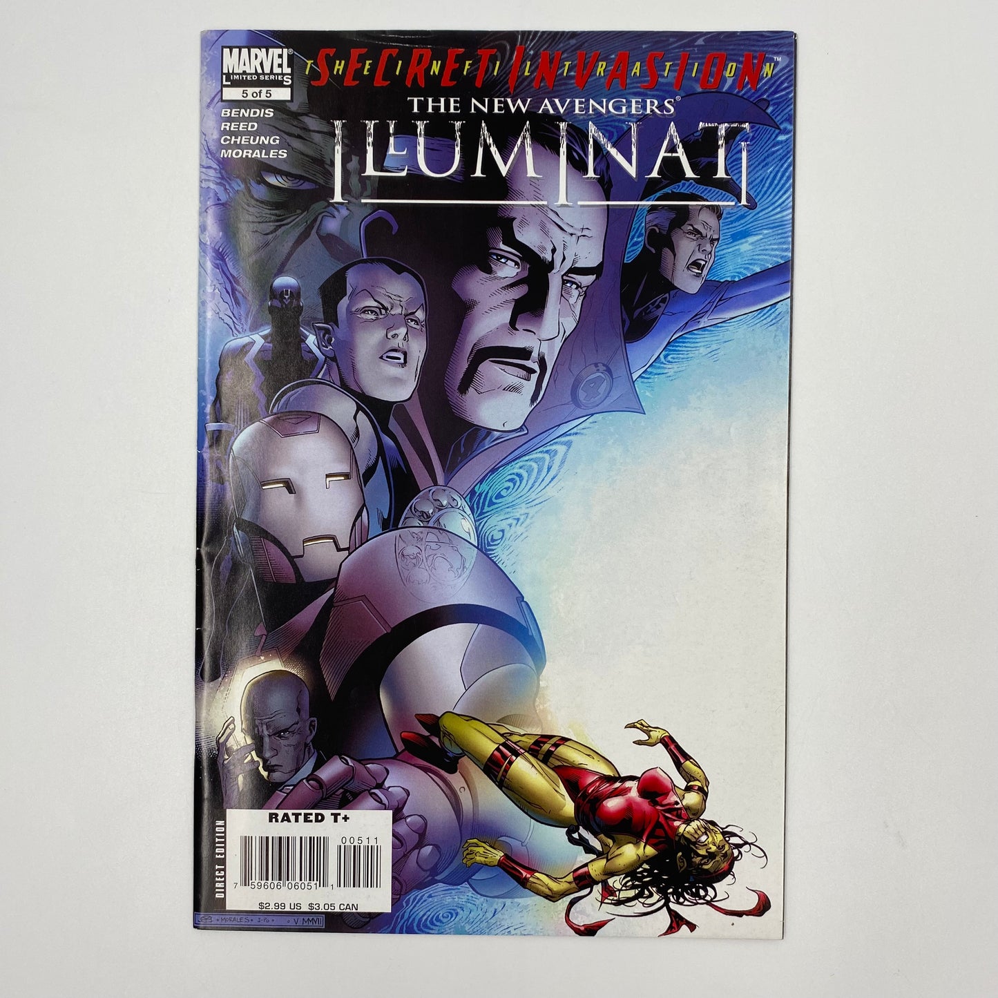 The New Avengers Illuminati #1-5 (2007-08) Marvel