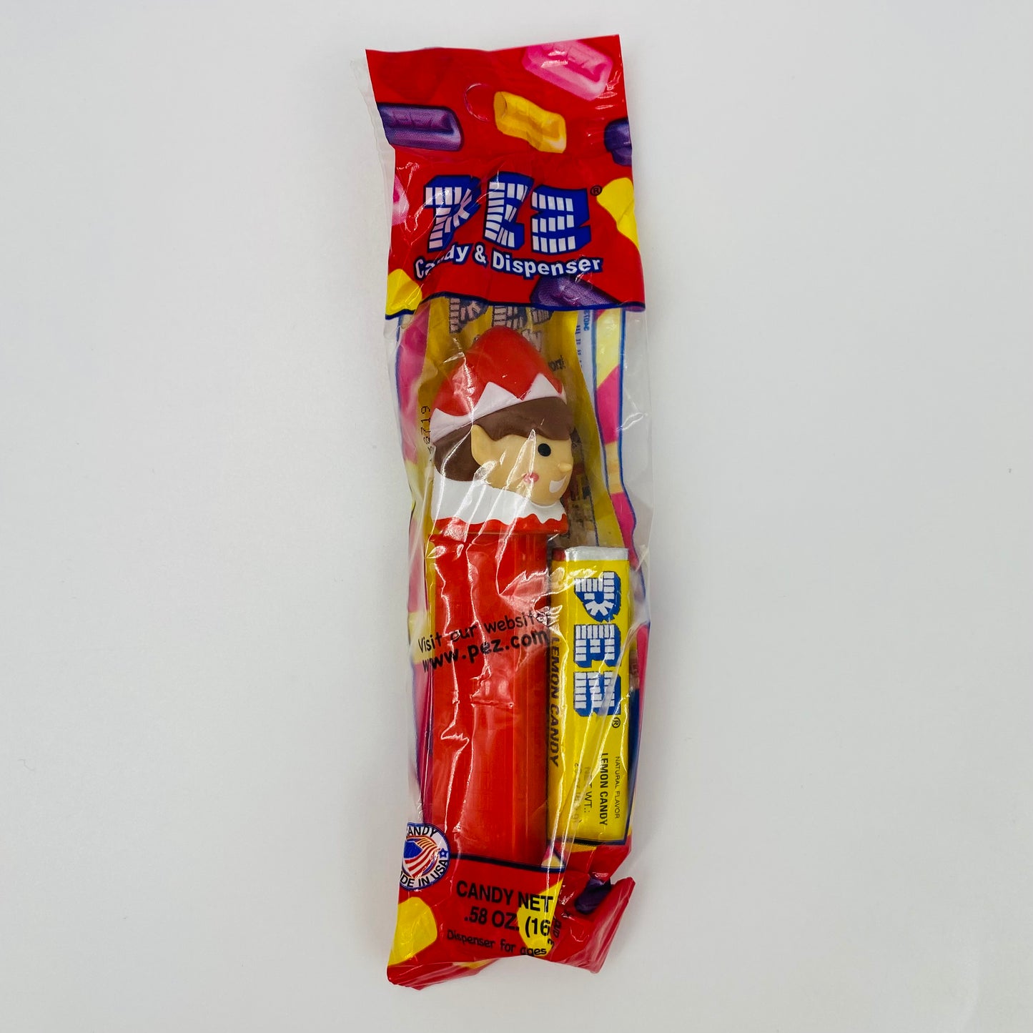 Christmas Elf PEZ dispenser (2016) bagged 7.5 China