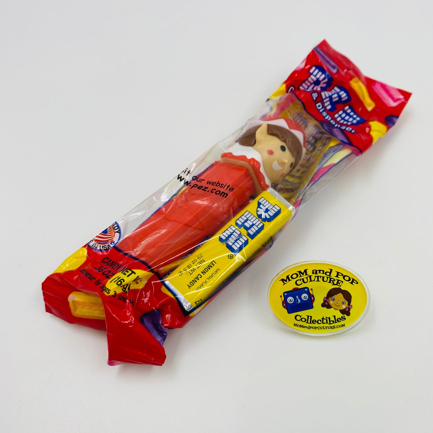 Christmas Elf PEZ dispenser (2016) bagged 7.5 China