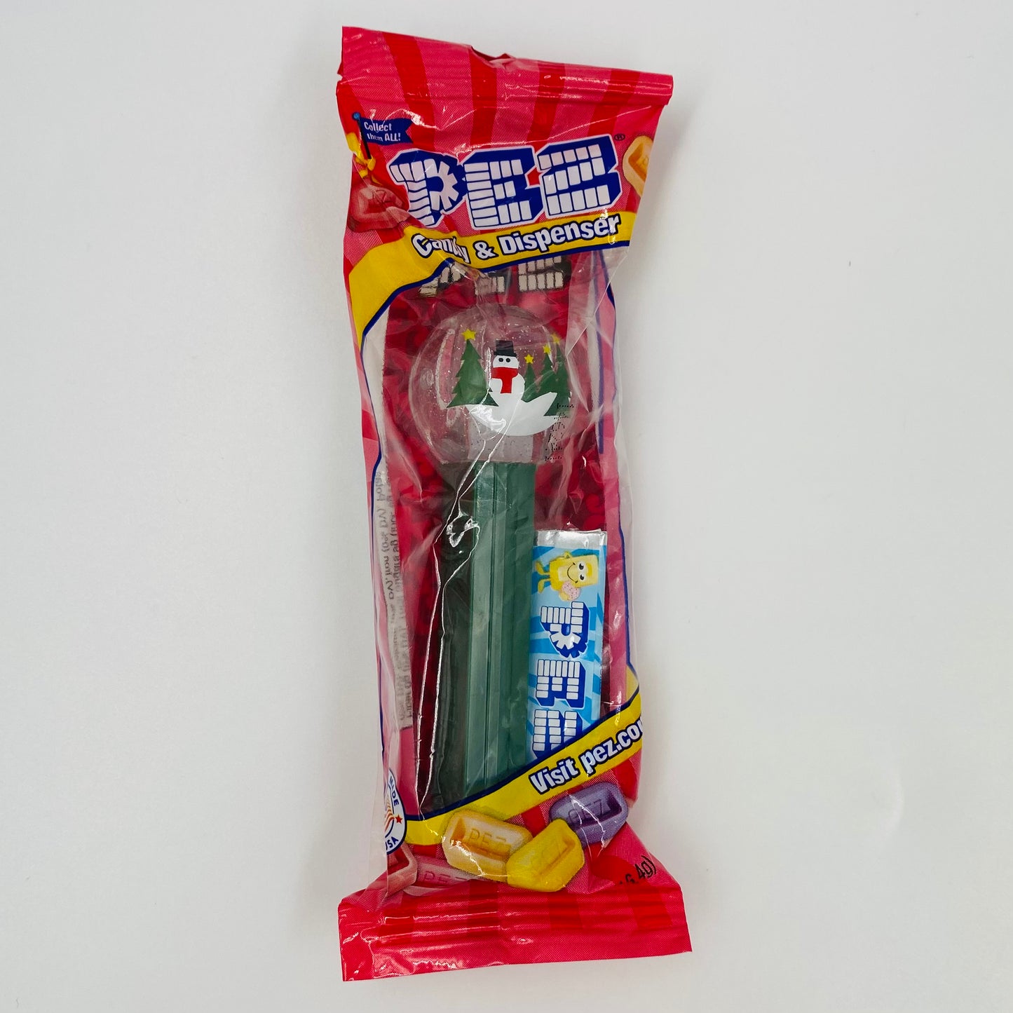 Christmas Snowglobe PEZ dispenser (2018) bagged 7.5 China