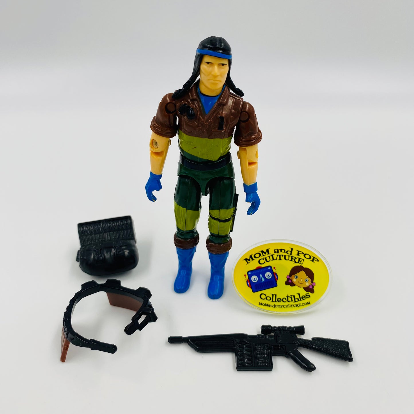 G.I. Joe Spirit (v2) loose 3.75” action figure (1989) Hasbro